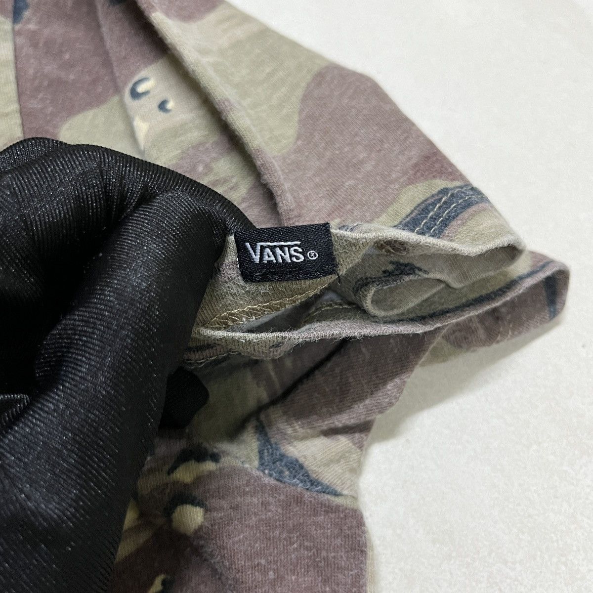 Van × Vans Vans Desert Camo Brown Tan T Shirt Size US S / EU 44-46 / 1 - 6 Thumbnail