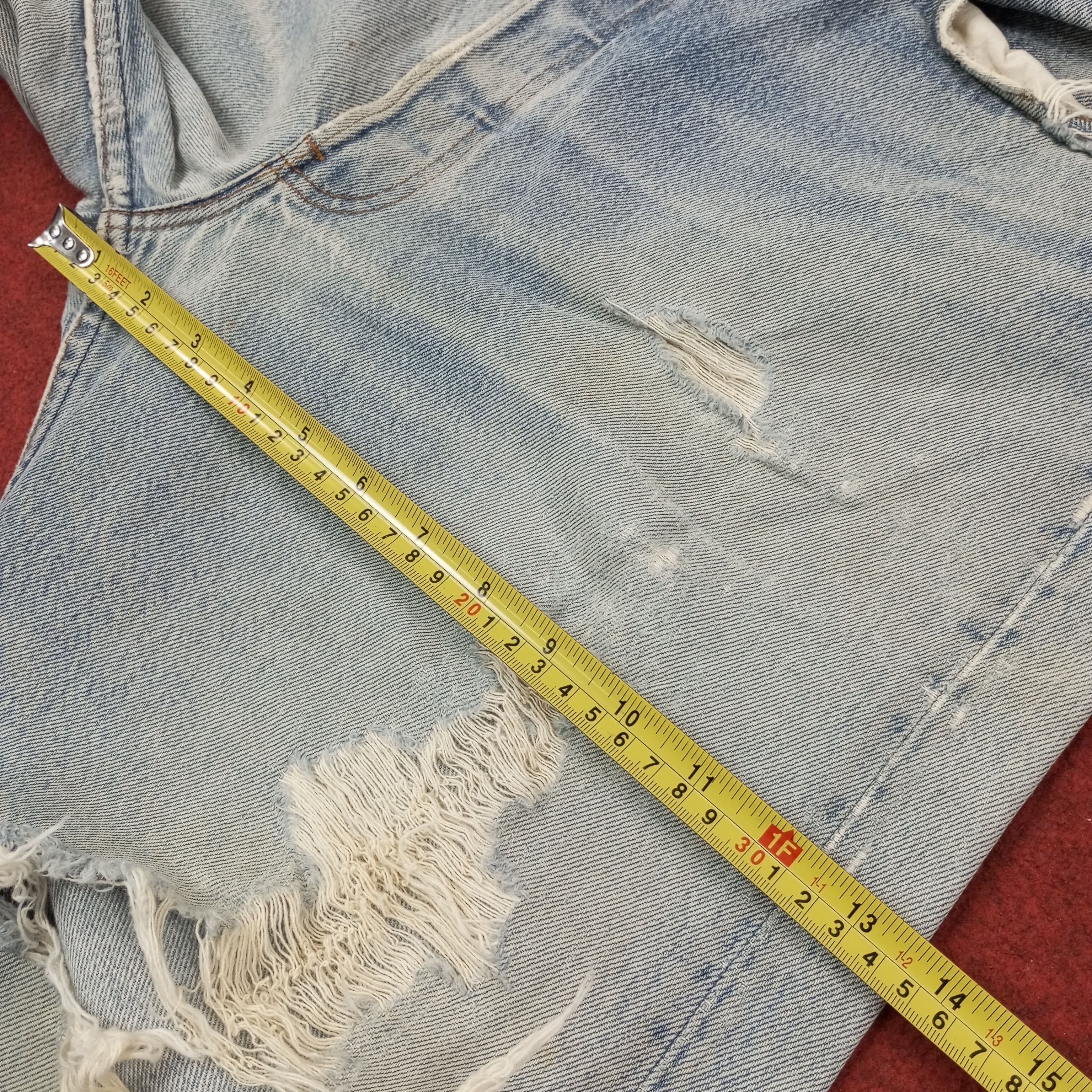 Levi's Levis Made In USA Distressed Jeans c252n11 Size US 36 / EU 52 - 9 Thumbnail