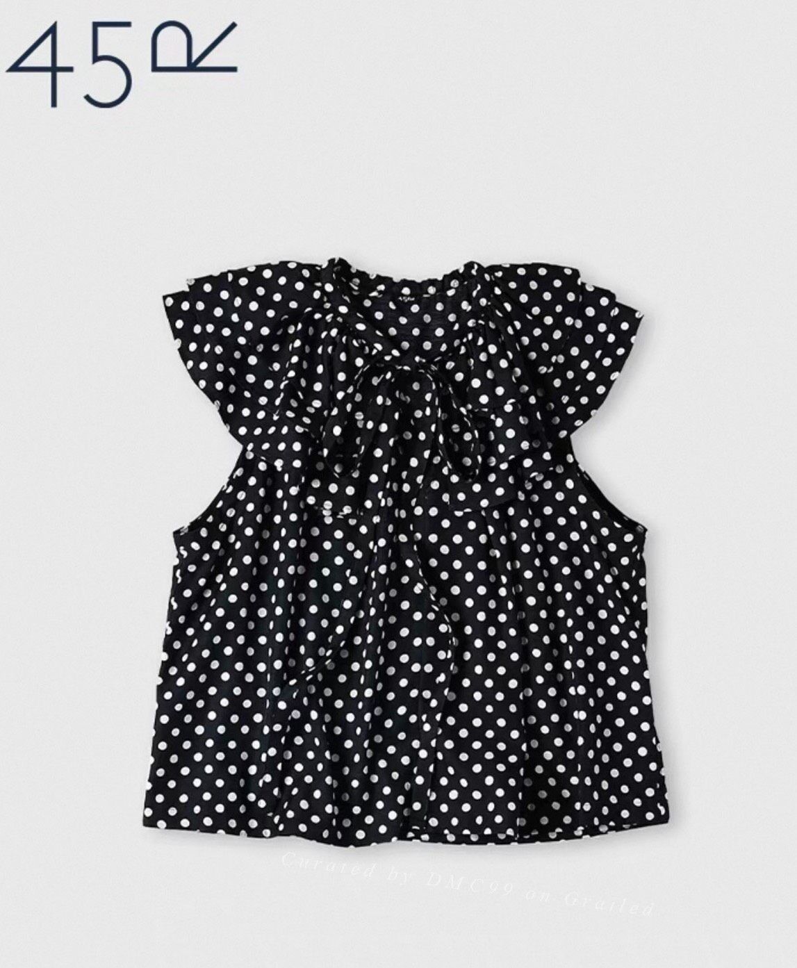 45rpm 45R Women's Polka Dot Sleeveless Tank Size M / US 6-8 / IT 42-44 - 1 Thumbnail