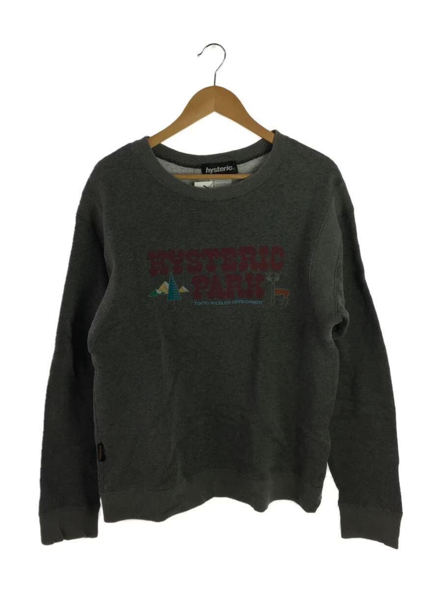 image of Hysteric Glamour "hysteric Park" Sweatshirt in Grey, Men's (Size Small)