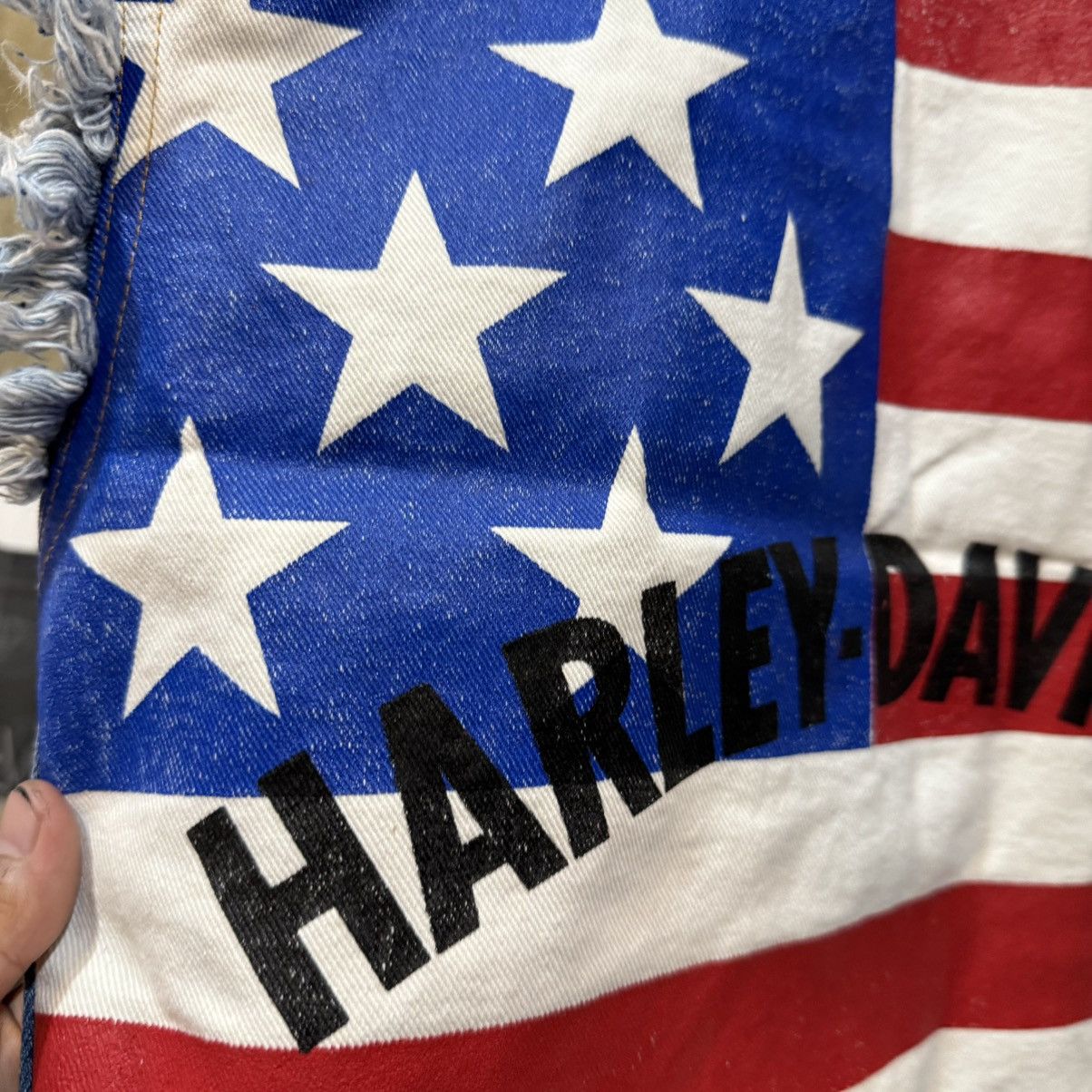 Harley Davidson Harley Davidson Vest American Flag Size US XXL / EU 58 / 5 - 7 Thumbnail