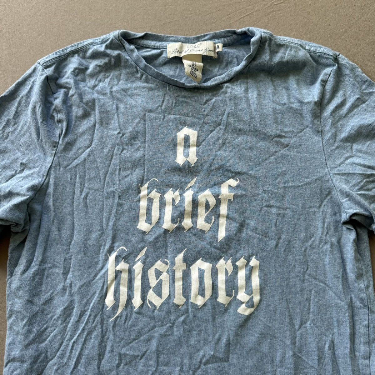H&M H&M Y2K “A Brief History” Graphic Tee Size US S / EU 44-46 / 1 - 2 Thumbnail
