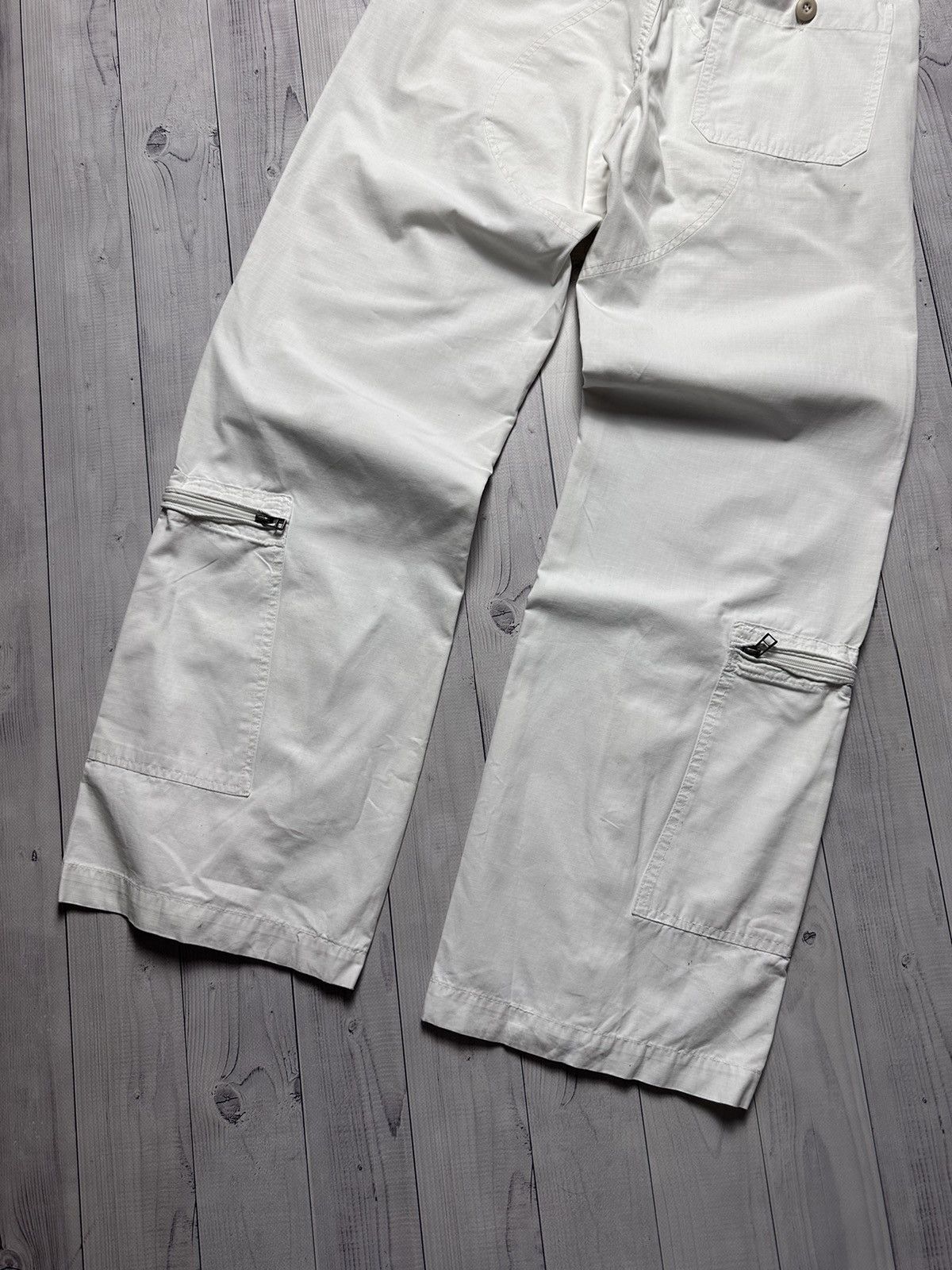 G-Star Vintage Raw G-Star cargo pants zip white rare size 30/34 Size US 30 / EU 46 - 10 Thumbnail