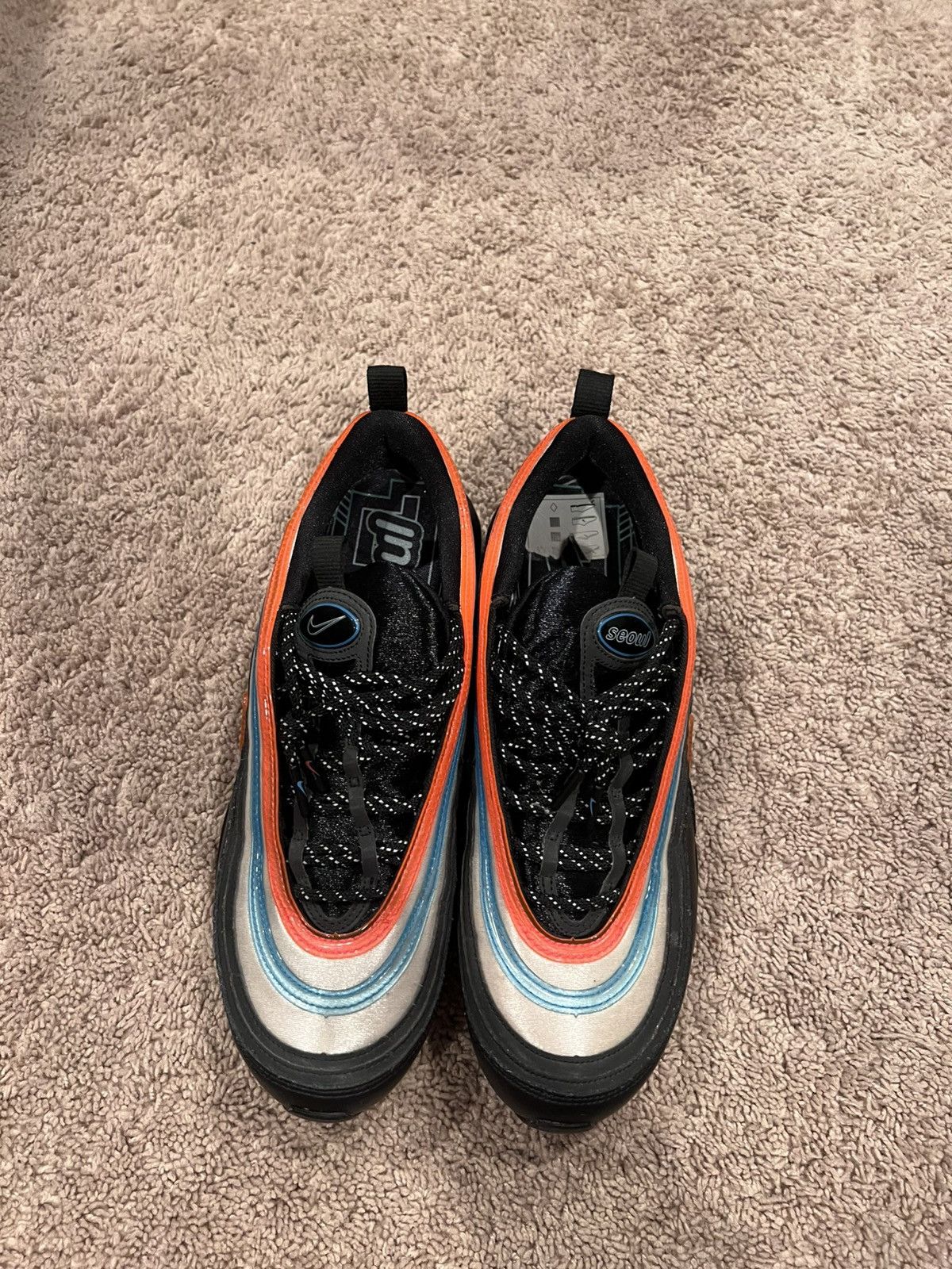 Nike Nike air max 97 “NEON SEOUL” Size US 11 / EU 44 - 5 Thumbnail
