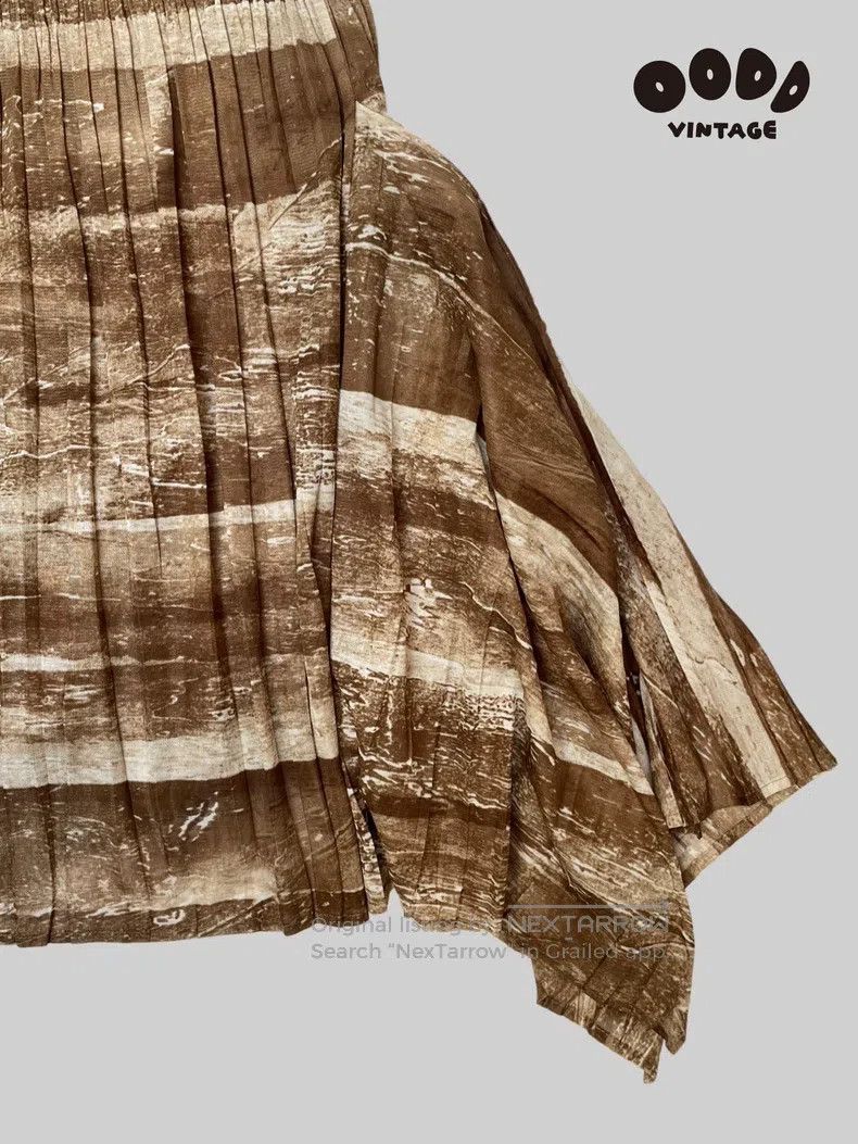 Issey Miyake Issey Miyake Irregular Tower Ruffle Dress Size L / US 10 / IT 46 - 8 Thumbnail