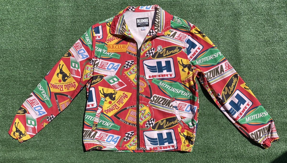 Billionaire Boys Club Billionaire Boys Club BB Motorsport Logos Jacket Mens Med Size US M / EU 48-50 / 2 - 2 Thumbnail