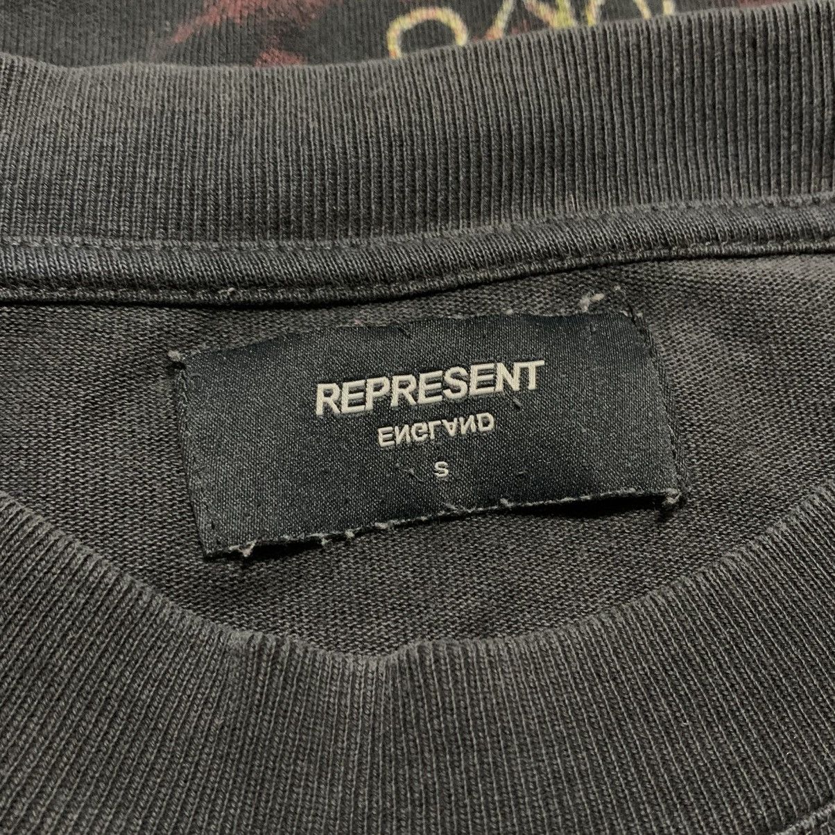 Represent Clo. Represent Small The Heat Graphic Vintage Black Tee 2020 Size US S / EU 44-46 / 1 - 5 Thumbnail