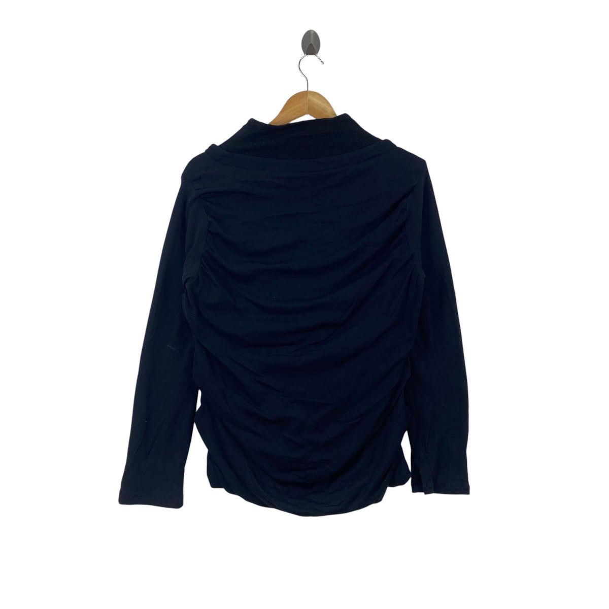 Other FXUNITOMO Ruffle Ruched Knit Cardigan Long Sleeve Gothic Size S / US 4 / IT 40 - 6 Thumbnail