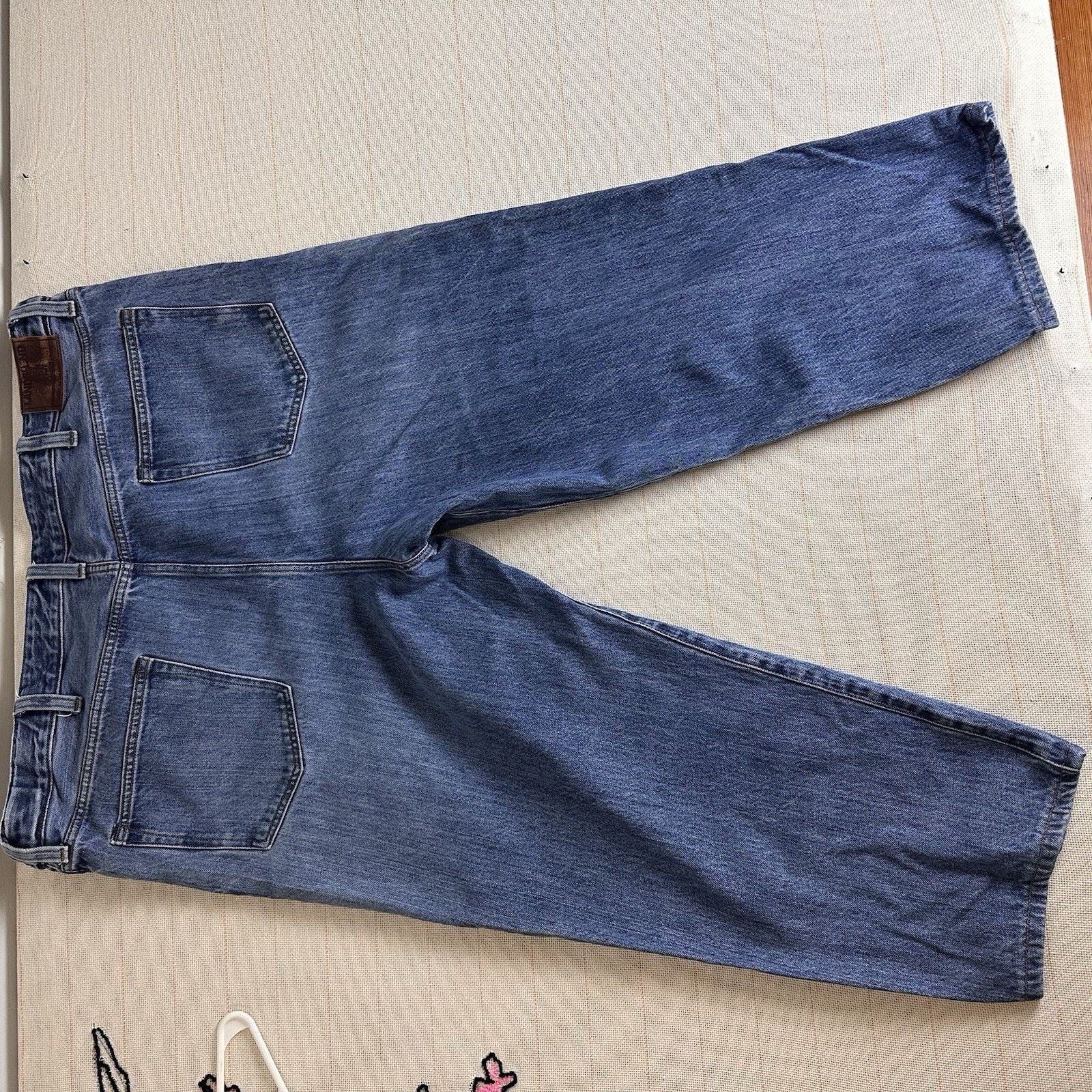 Other Lands End Square Rigger Trad Coupe Classique Denim Jeans Size 30" / US 8 / IT 44 - 7 Thumbnail