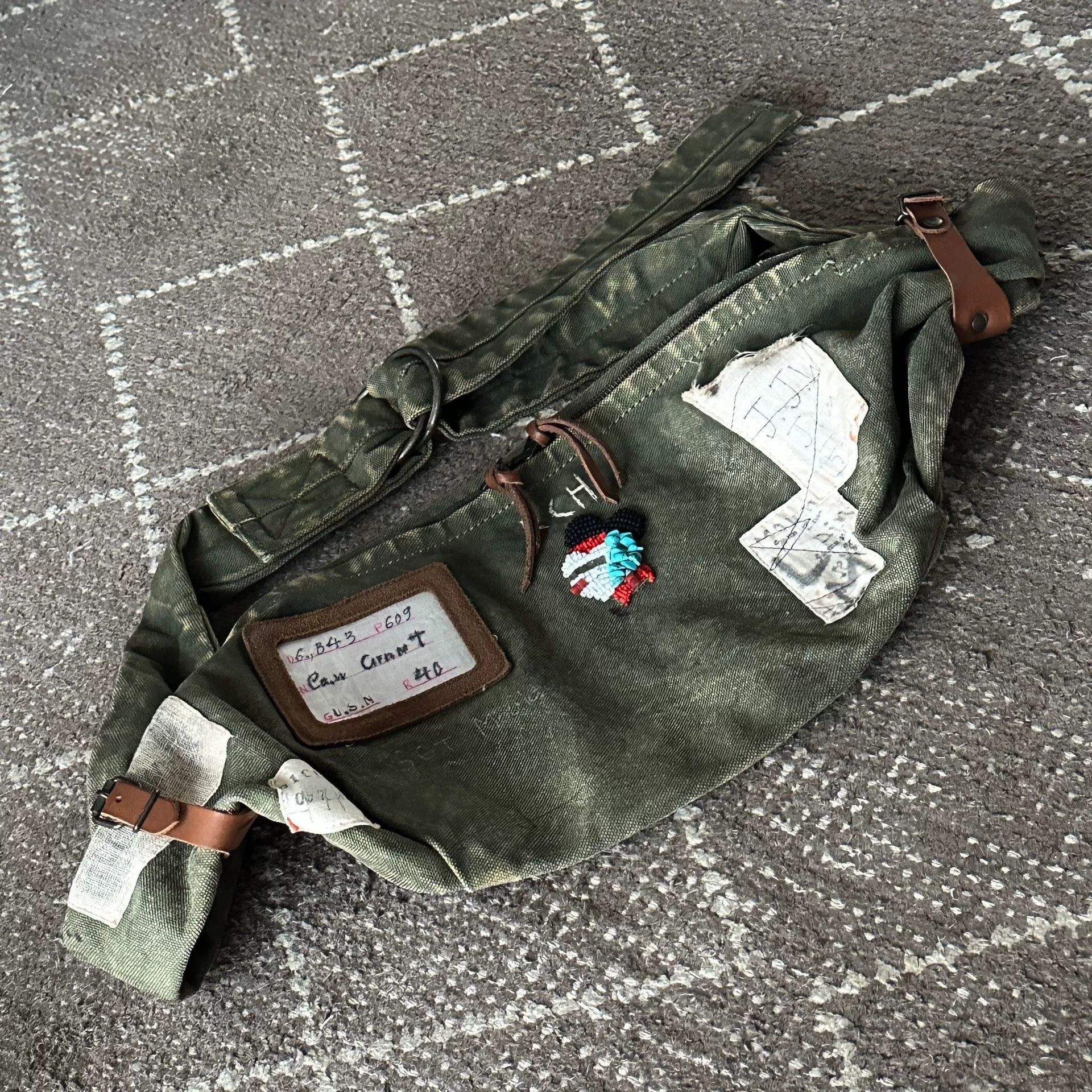 Kapital × Kapital Kountry Kapital Bone Skeleton Shoulder Bag | Grailed