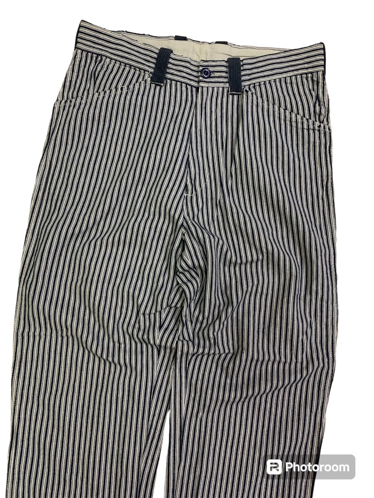 Journal Standard 💥Avant Garde Journal Standard Hickory Stripe Pant Size US 30 / EU 46 - 4 Thumbnail