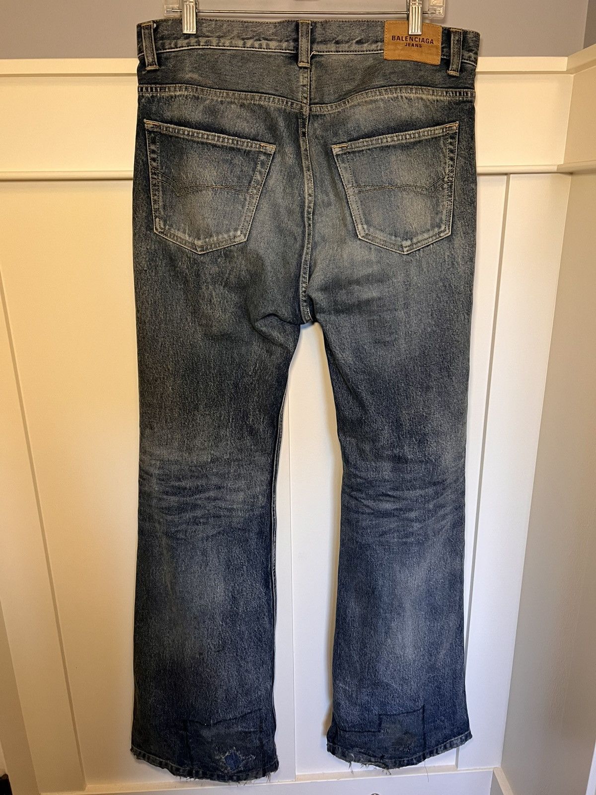 Balenciaga Balenciaga lost tape flared bootcut jeans Size US 34 / EU 50 - 2 Thumbnail