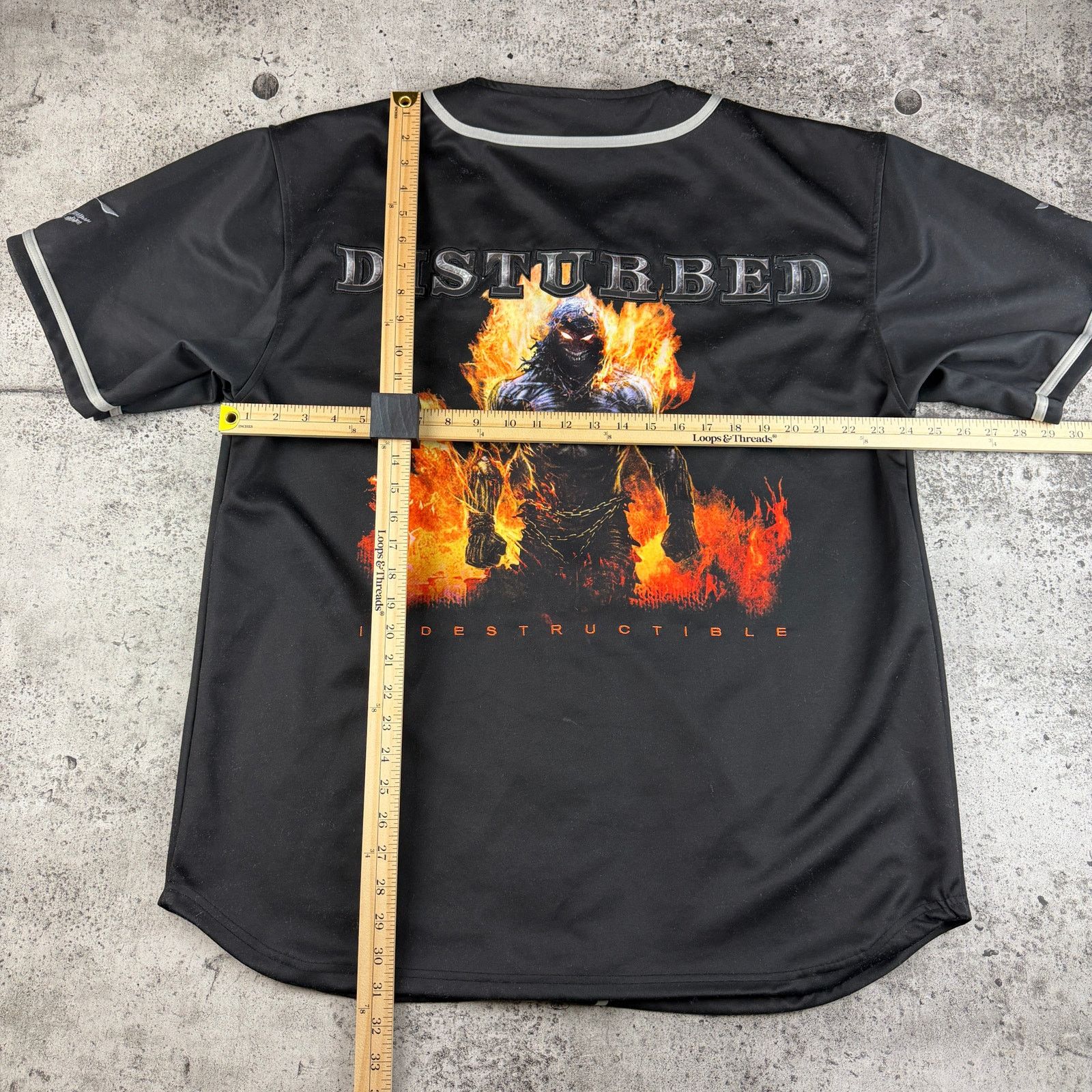 Bravado Disturbed Jersey Indestructible XXL Baseball Jersey Y2K Size US XXL / EU 58 / 5 - 8 Thumbnail