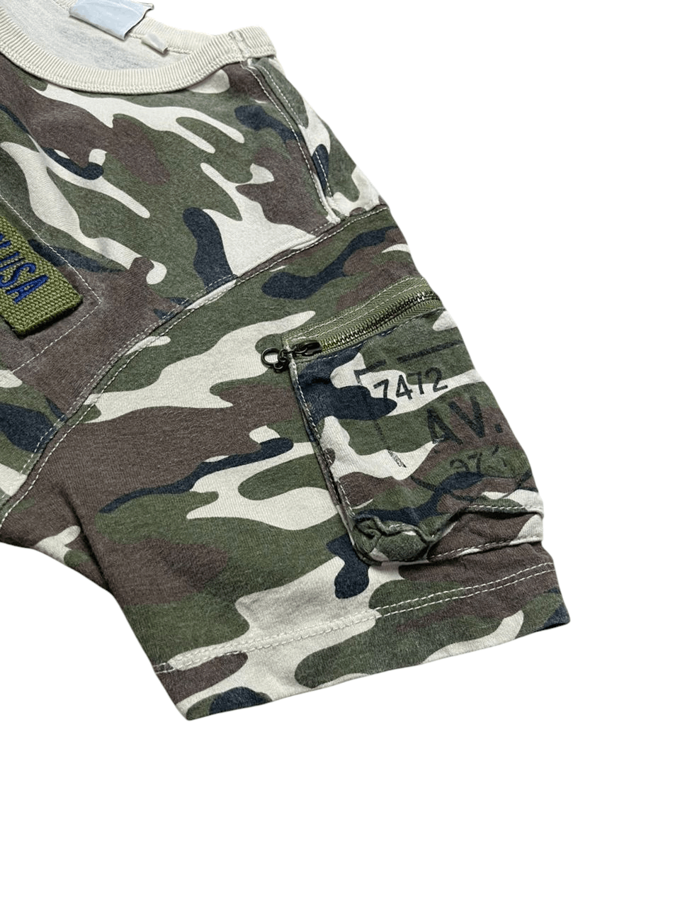 Avirex Avirex Camouflage Fatigue Crew Neck Tee Size US S / EU 44-46 / 1 - 10 Thumbnail