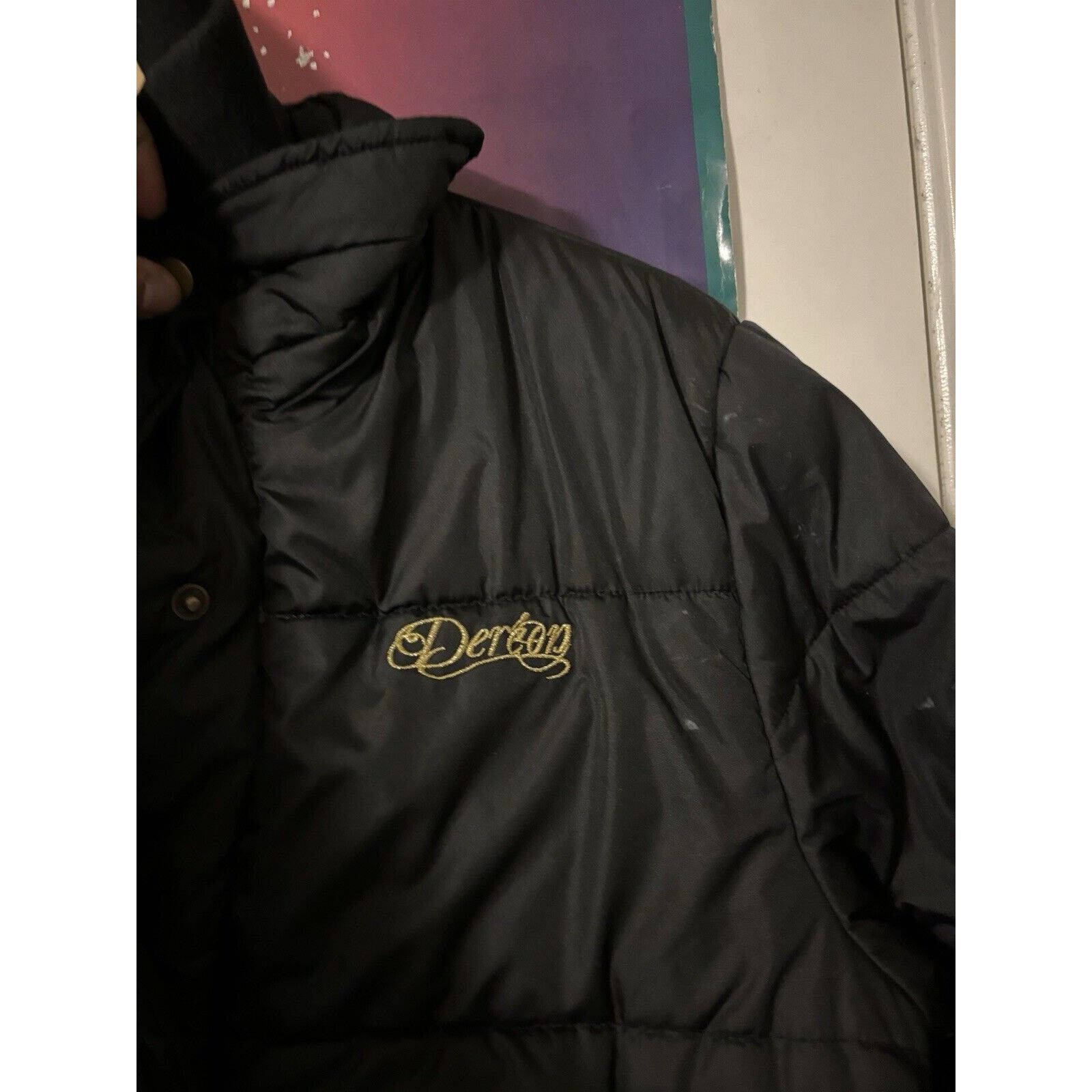 Other vintage house of derion y2k puffer jacket black rare Xl Size XL / US 12-14 / IT 48-50 - 6 Thumbnail