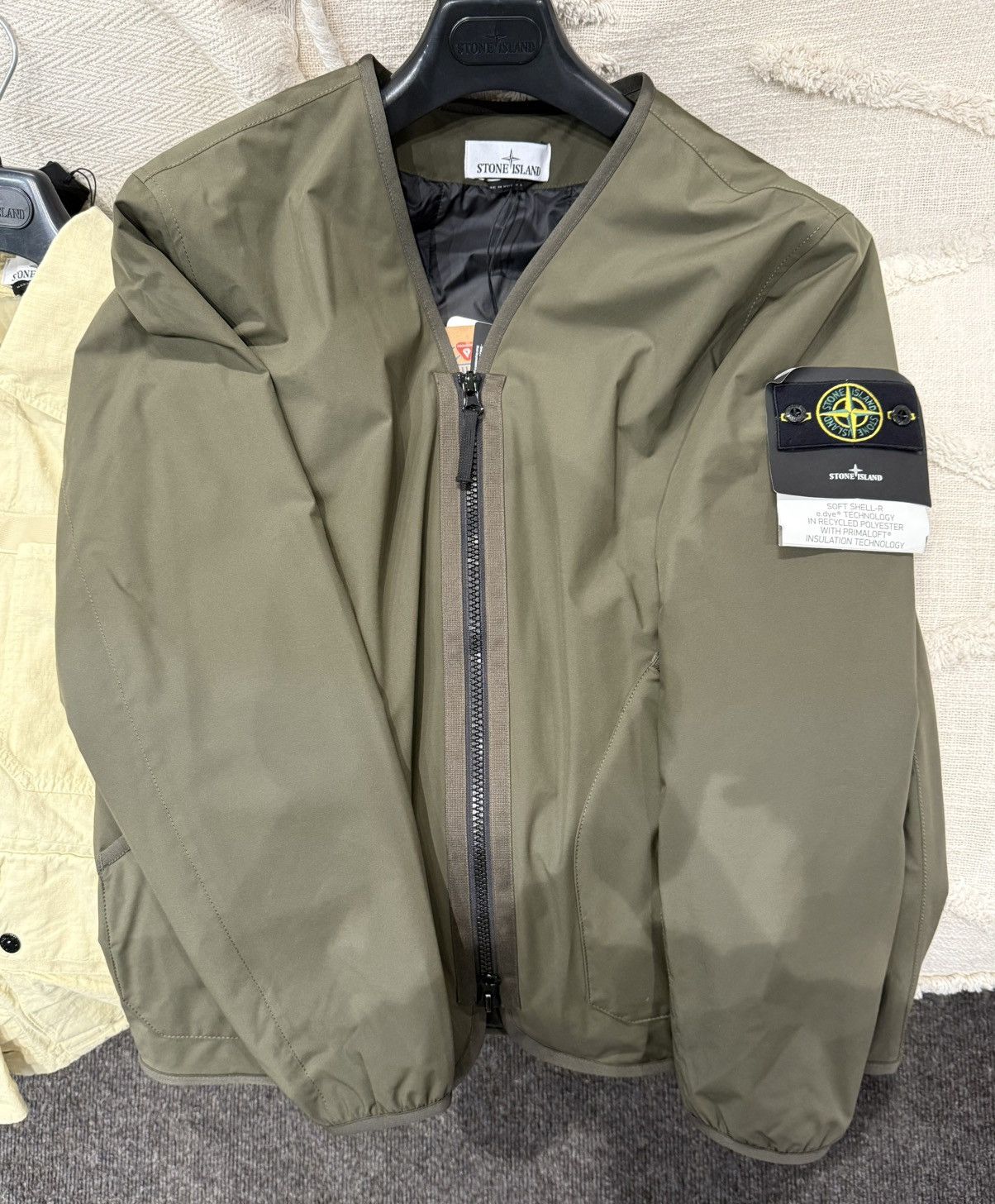 Stone Island Primaloft Jacket Military Stone Island Field Naslan 