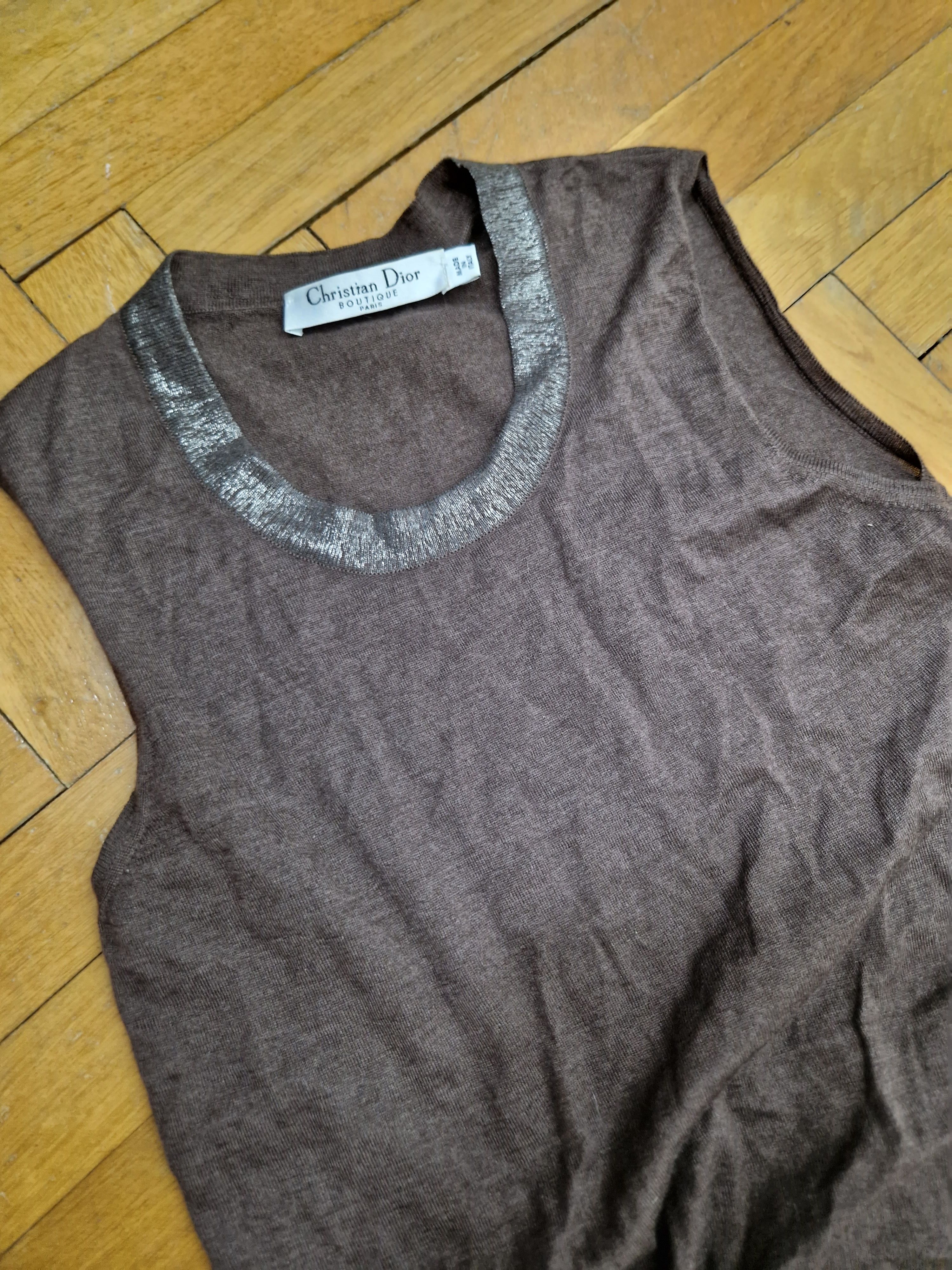 Dior Christian Dior wool top Size S / US 4 / IT 40 - 5 Thumbnail