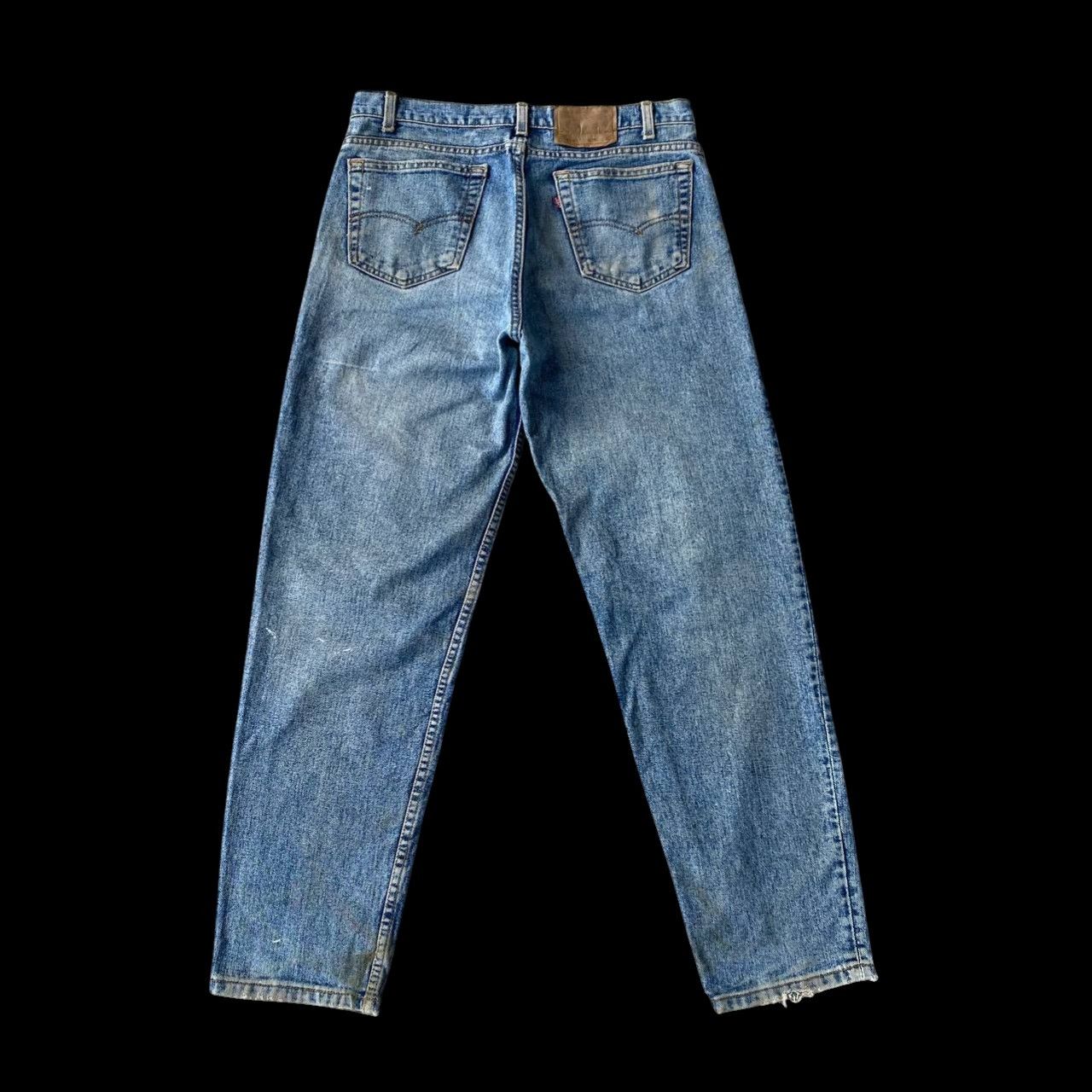 Levi's Vintage Clothing VINTAGE 1993 LEVIS 550 DIRTY MUDWASH GRUNGE JEAN USA W35X31" Size US 35 - 12 Thumbnail
