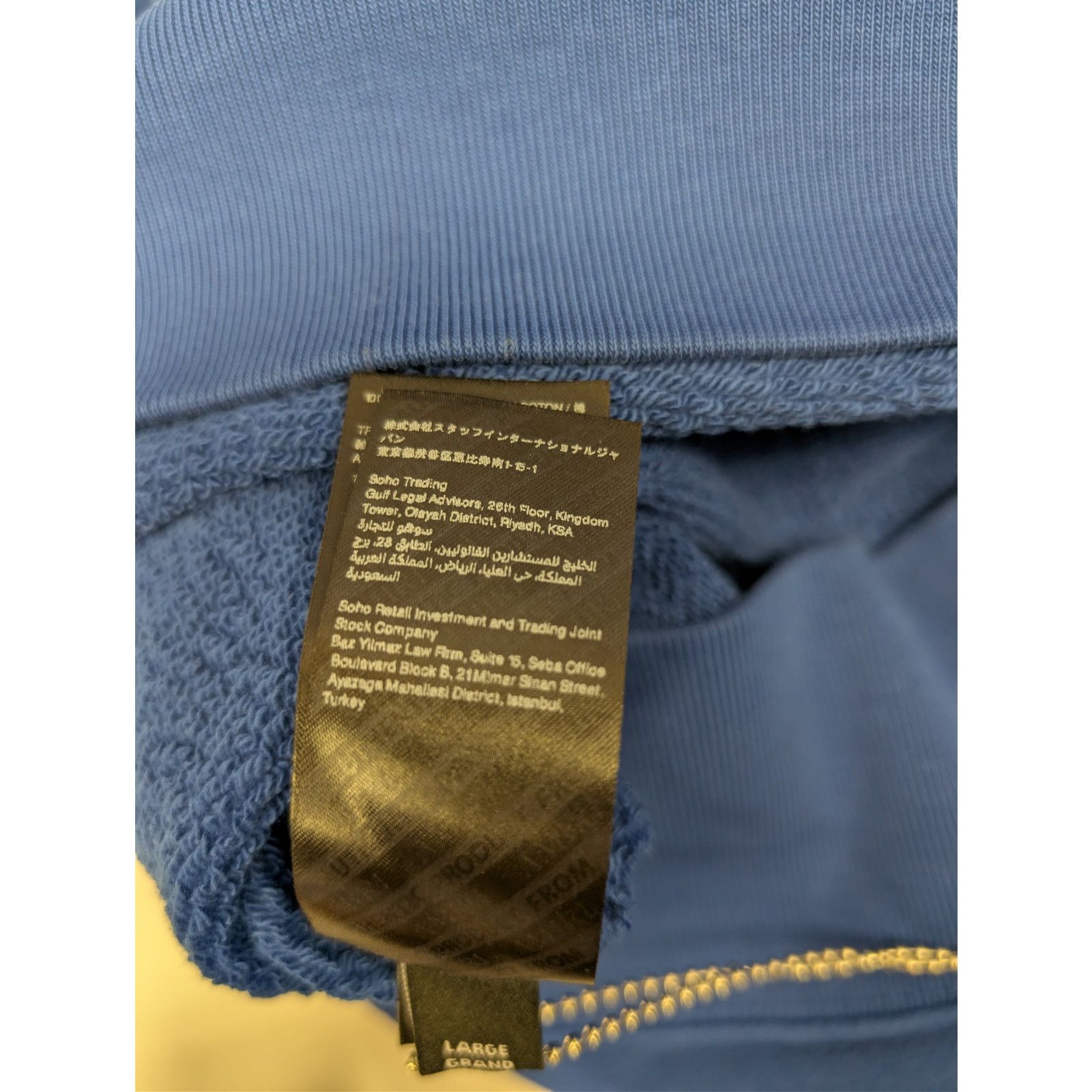 Amiri o1rshd1 MA Core Logo Hoodie in Blue Size US L / EU 52-54 / 3 - 20 Thumbnail