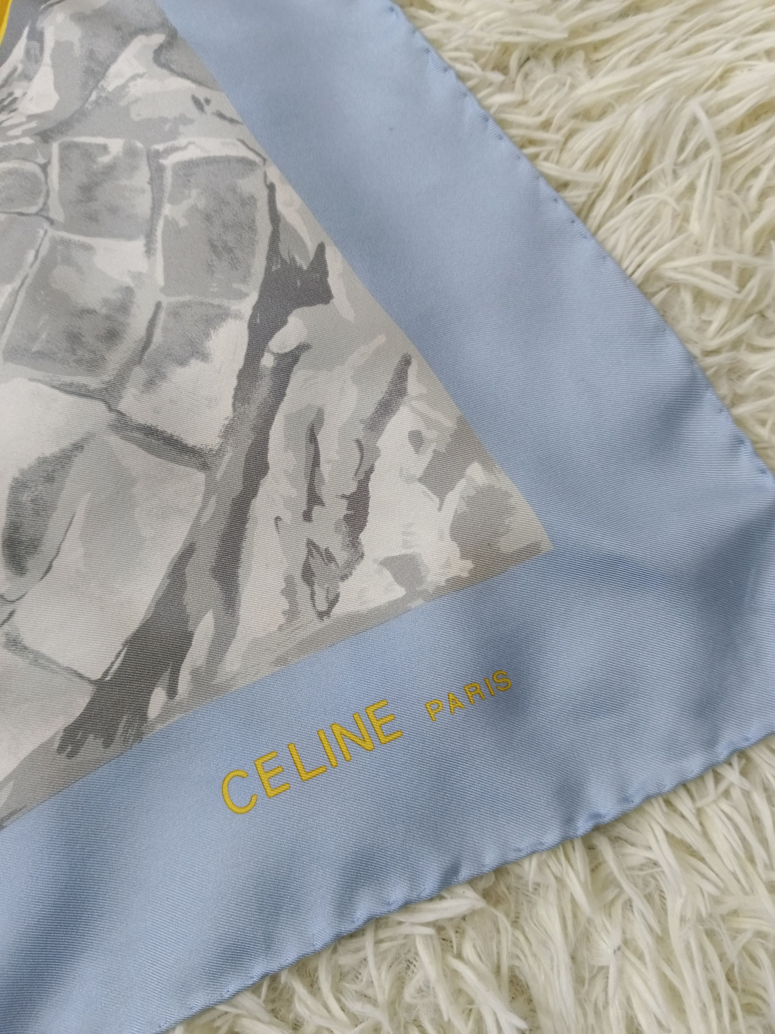 Celine Vintage CELINE Paris Silk-Arctic "Icebreaker" Expedition Size ONE SIZE - 4 Thumbnail
