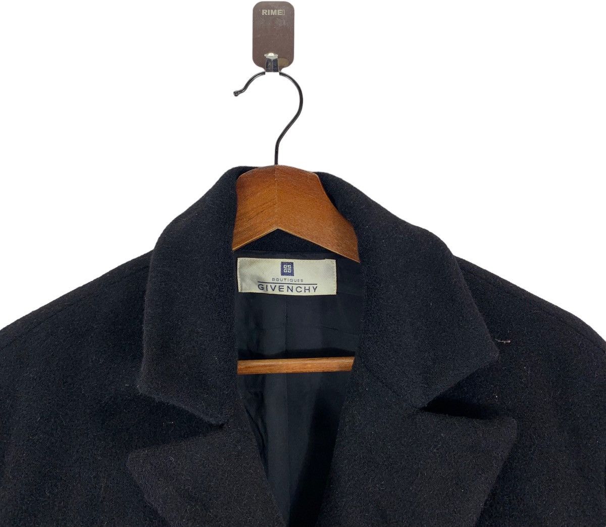 Vintage 🔥🔥VINTAGE GIVENCHY BOUTIQUES BLACK COAT Size US L / EU 52-54 / 3 - 5 Thumbnail