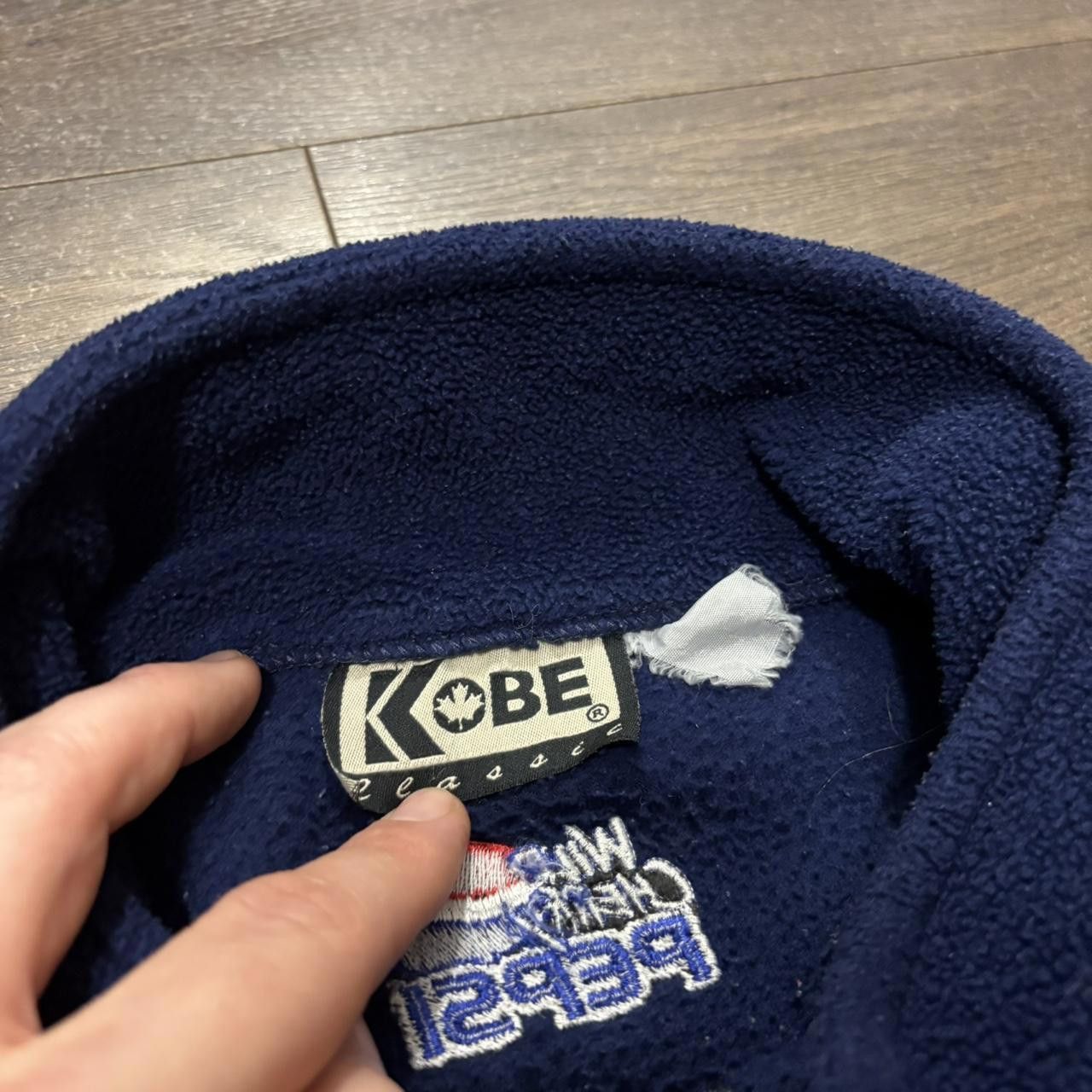 Other Vintage wild cherry Pepsi fleece quarter zip sweatshirt 00s Size US XL / EU 56 / 4 - 7 Thumbnail