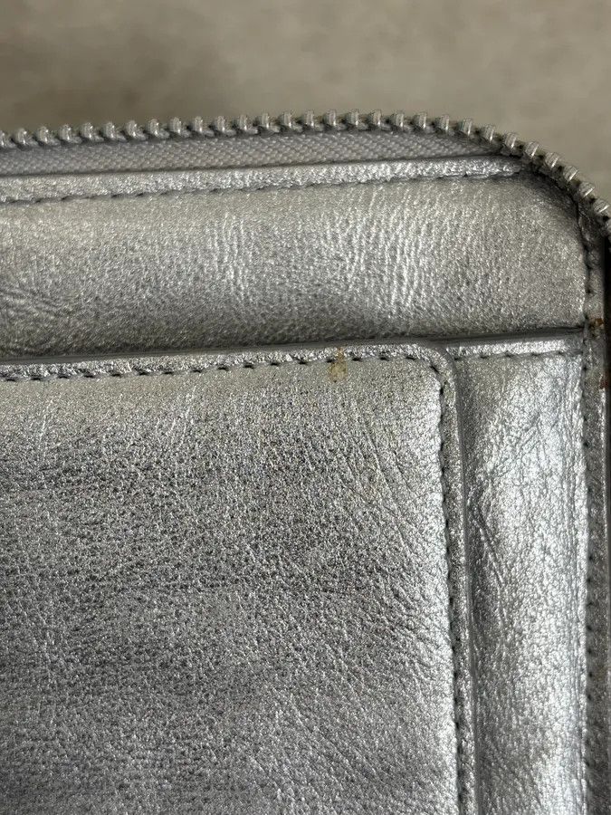 Comme des Garcons 2000s Comme des Garçons Geometric Shapes Silver Wallet Size ONE SIZE - 9 Thumbnail