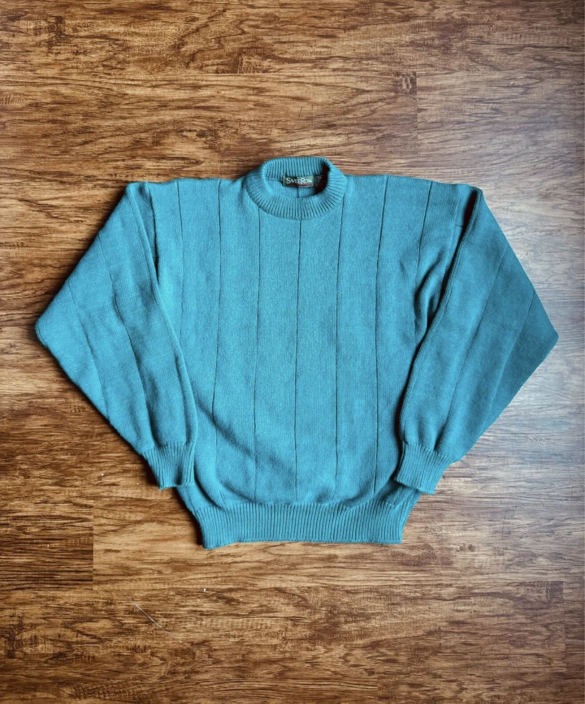 Savile Row Vintage Savile Row Hand Framed Mock Neck Sweater Thick USA Size L / US 10 / IT 46 - 2 Thumbnail