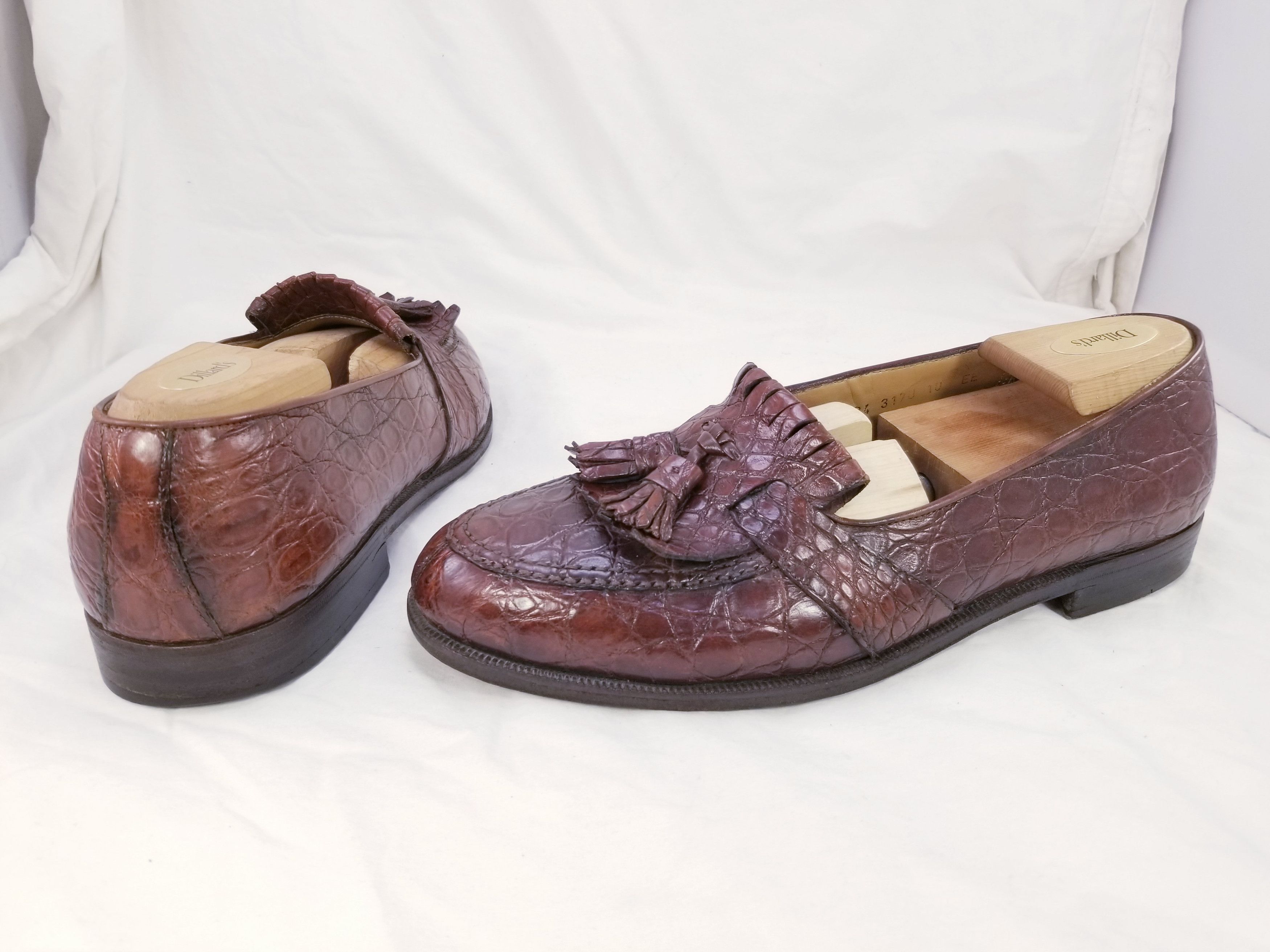Salvatore Ferragamo KILTIE TASSEL EXOTIC Size US 10 / EU 43 - 4 Thumbnail