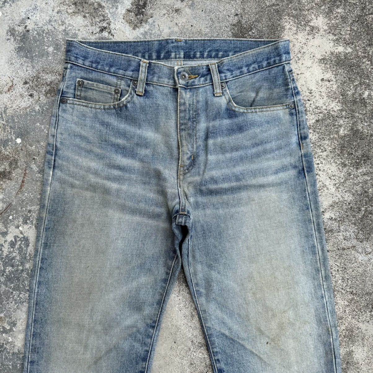 Japanese Brand × Jean × Vintage VINTAGE JAPANESE FADED RUSTY JEAN DENIM PANTS Size US 32 / EU 48 - 3 Thumbnail