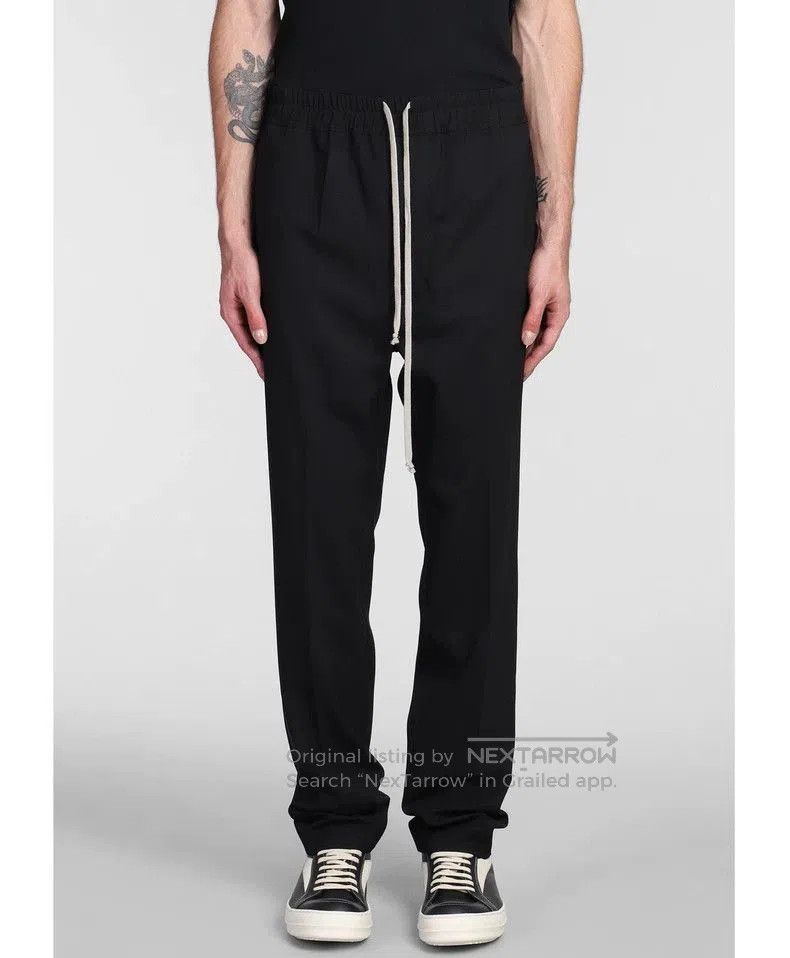 Rick Owens Rickowens Wool Drawstring Trousers. Size US 38 / EU 54 - 9 Thumbnail