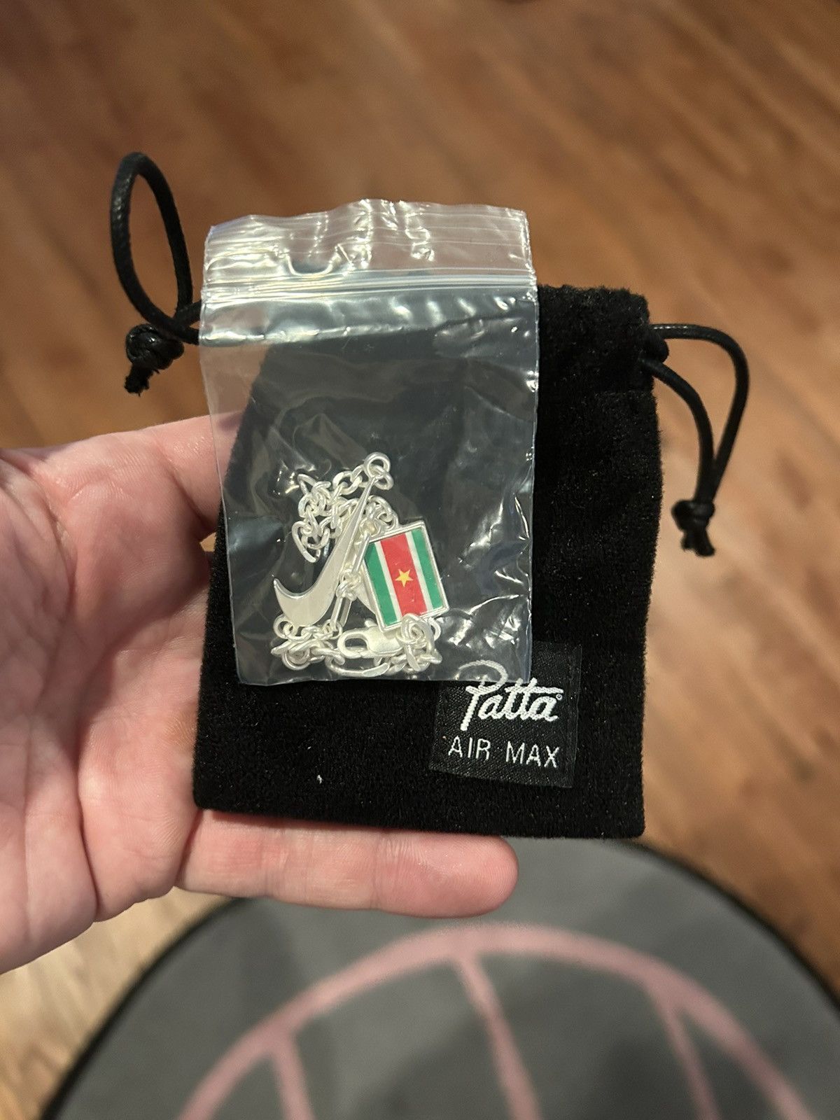 patta x nike bracelet