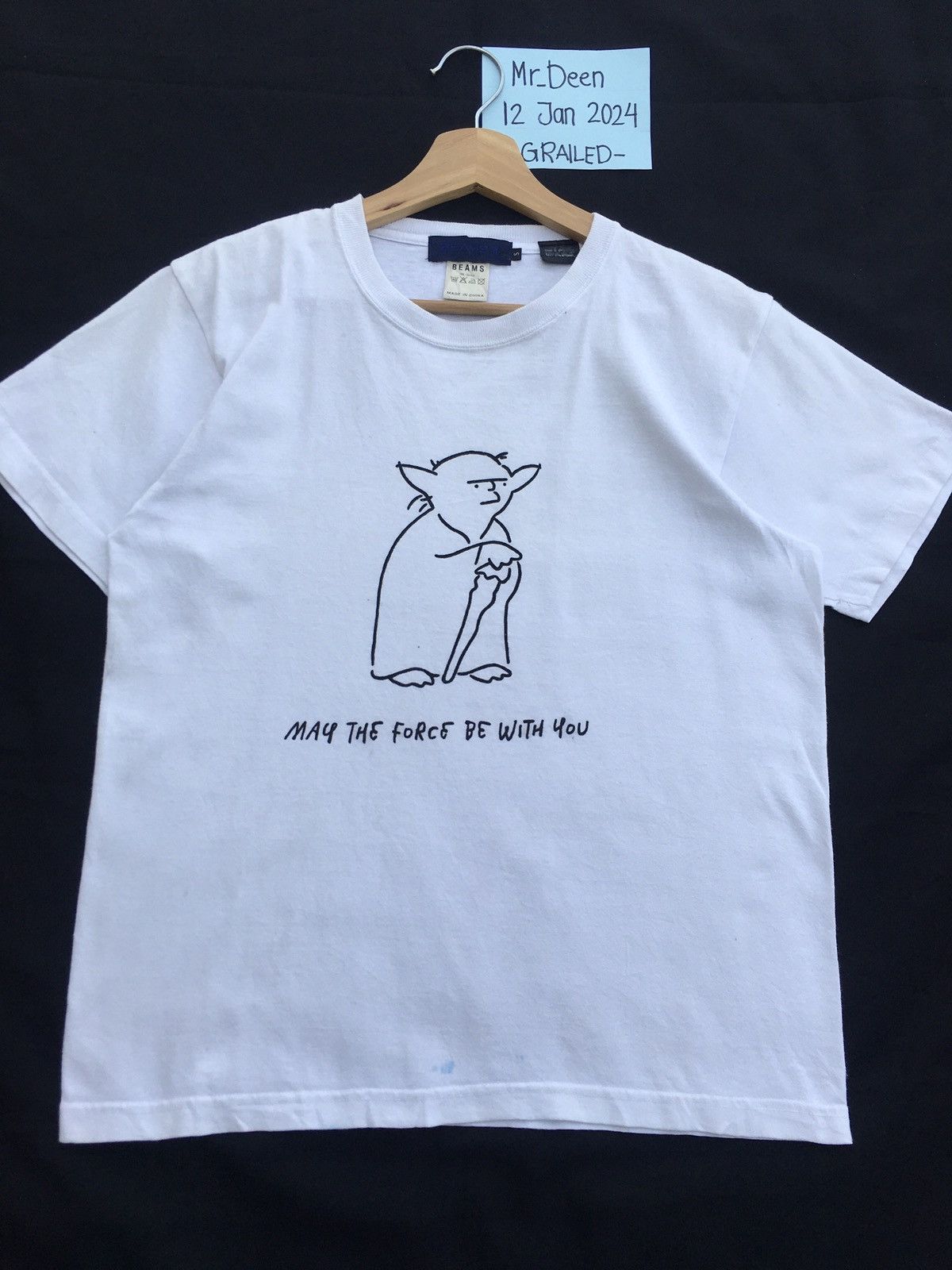Beams Plus Rare Vintage BEAMS x Star Wars Tshirt Size US S / EU 44-46 / 1 - 5 Thumbnail