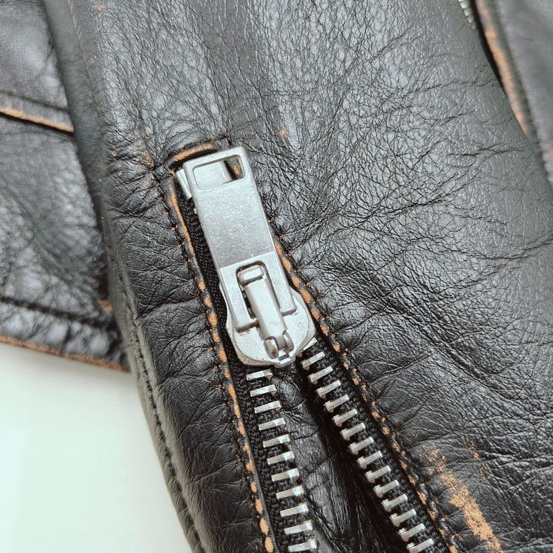 Saint Laurent Paris black leather Saint Laurent biker jacket Size XS / US 0-2 / IT 36-38 - 9 Thumbnail