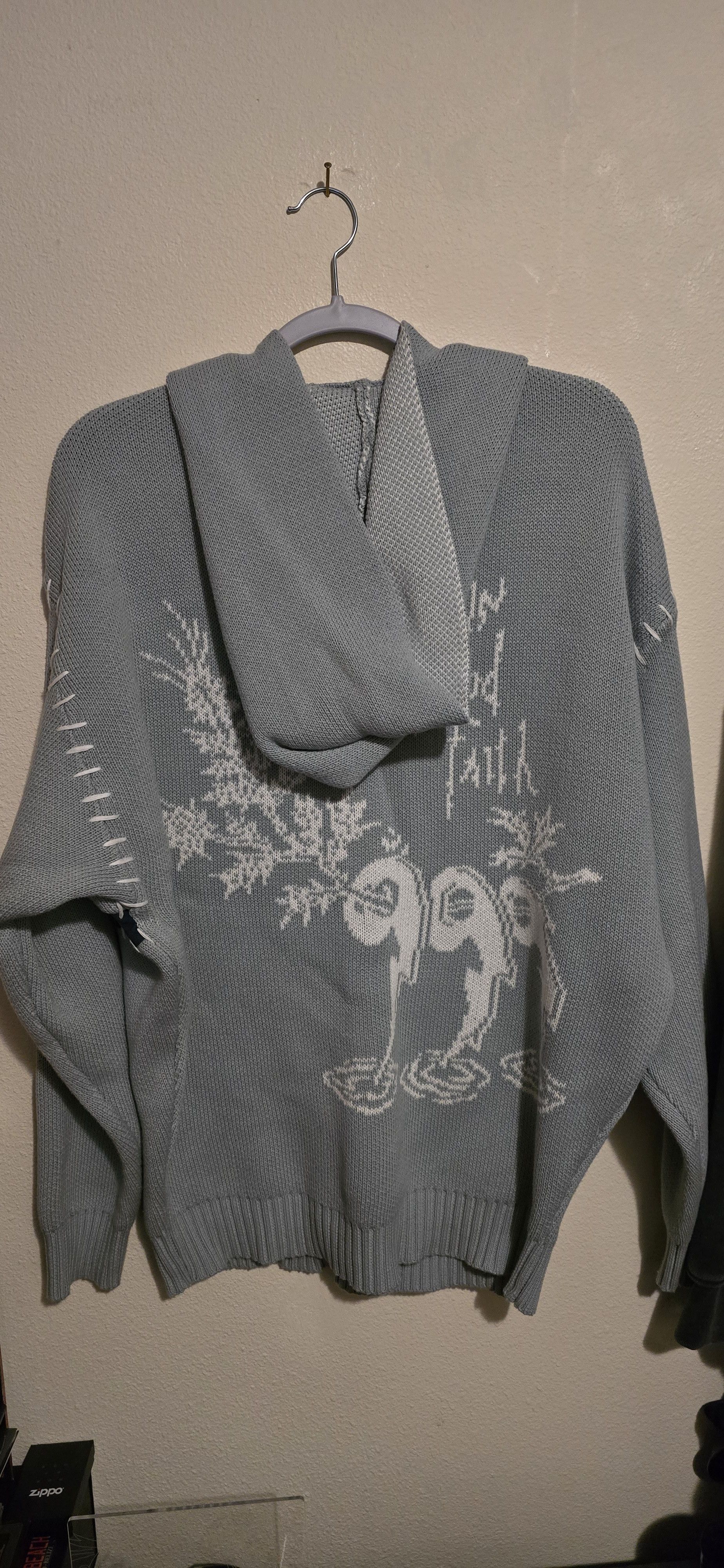 999 Club juice wrld rose in good faith sweater Size US L / EU 52-54 / 3 - 2 Thumbnail