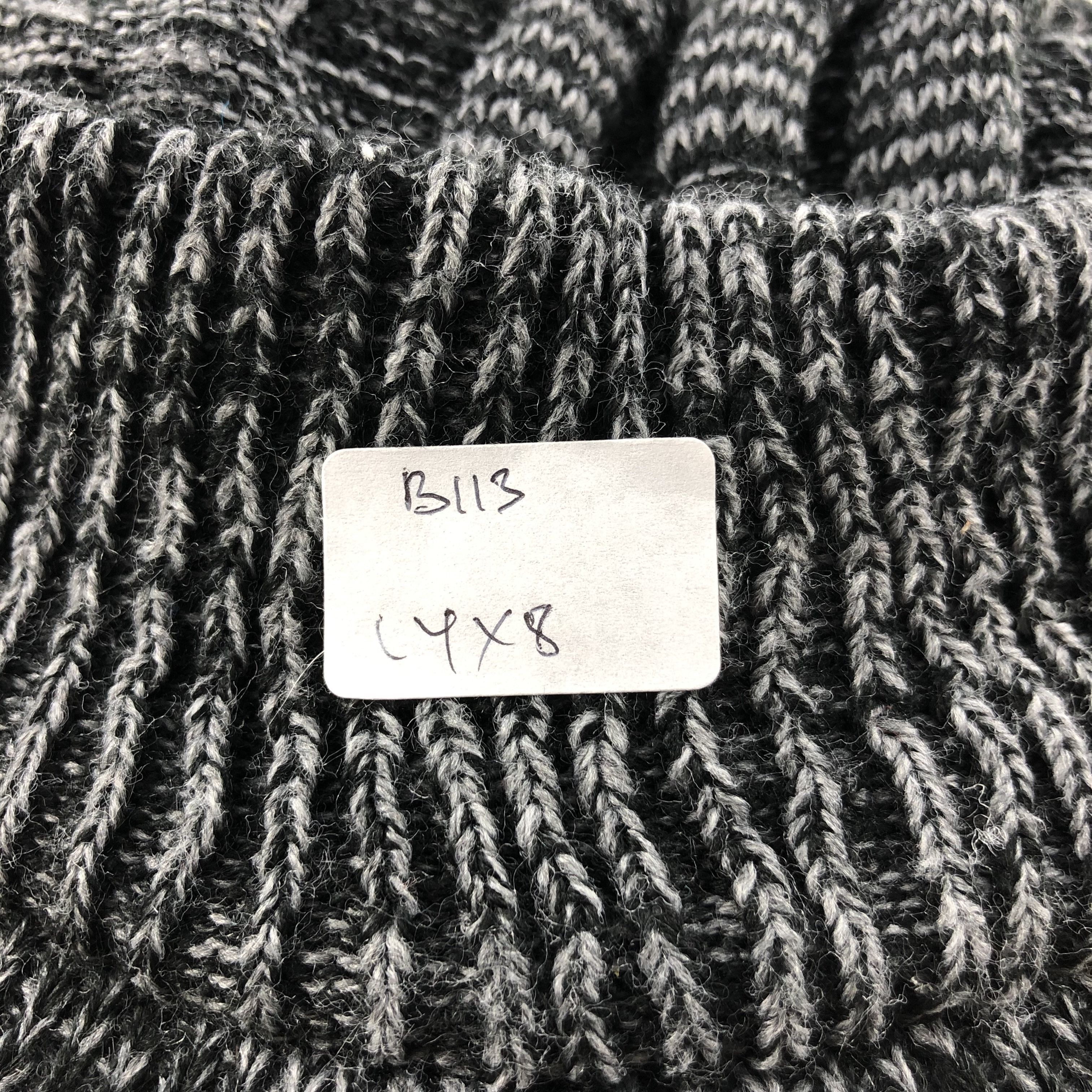 Vintage Unknown Knitted Winter Slouchy Hat Snowcap Beanie B113 Size ONE SIZE - 6 Thumbnail