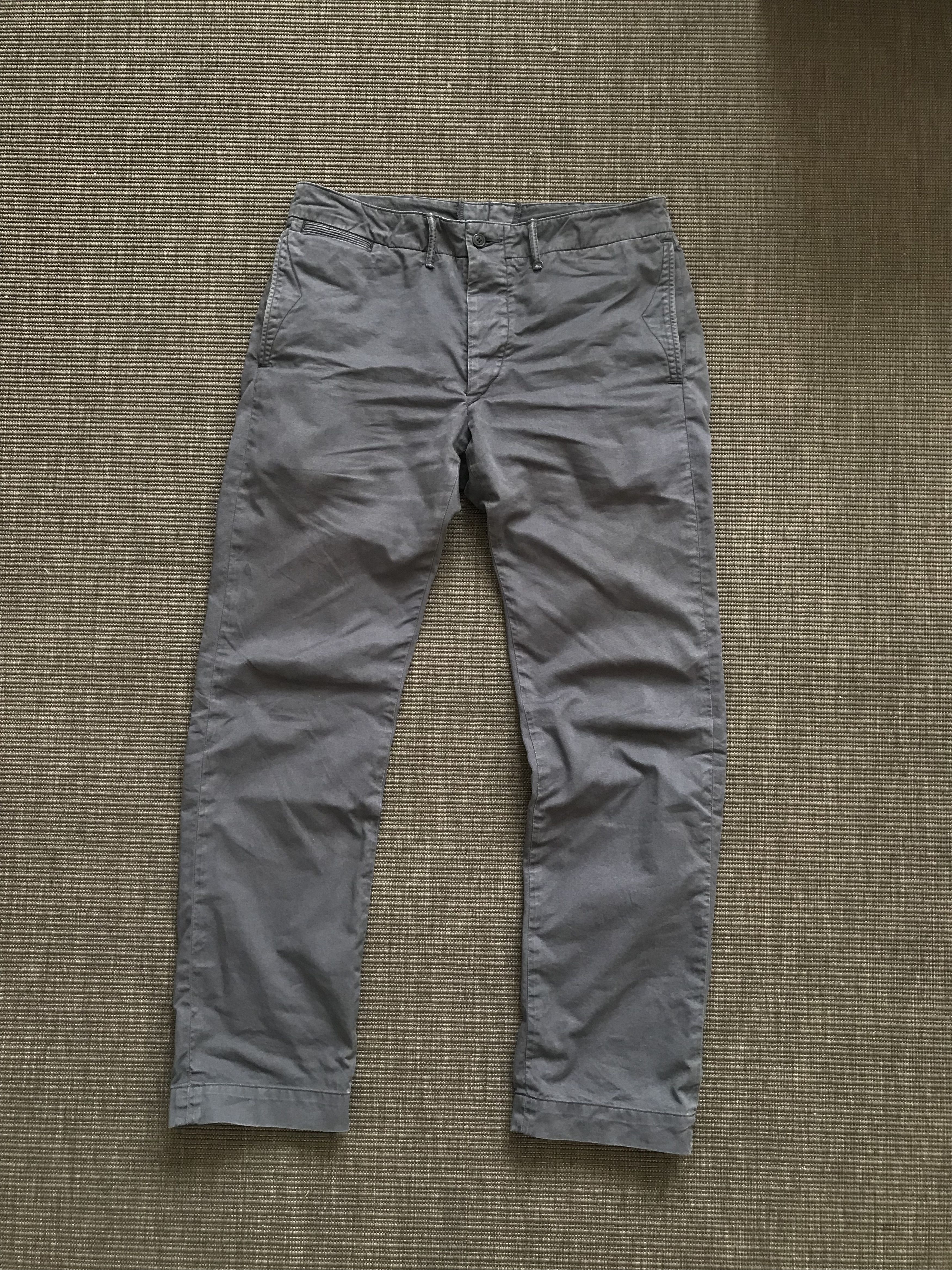 RRL Ralph Lauren RRL Officer’s chino military Navy Size US 32 / EU 48 - 1 Thumbnail