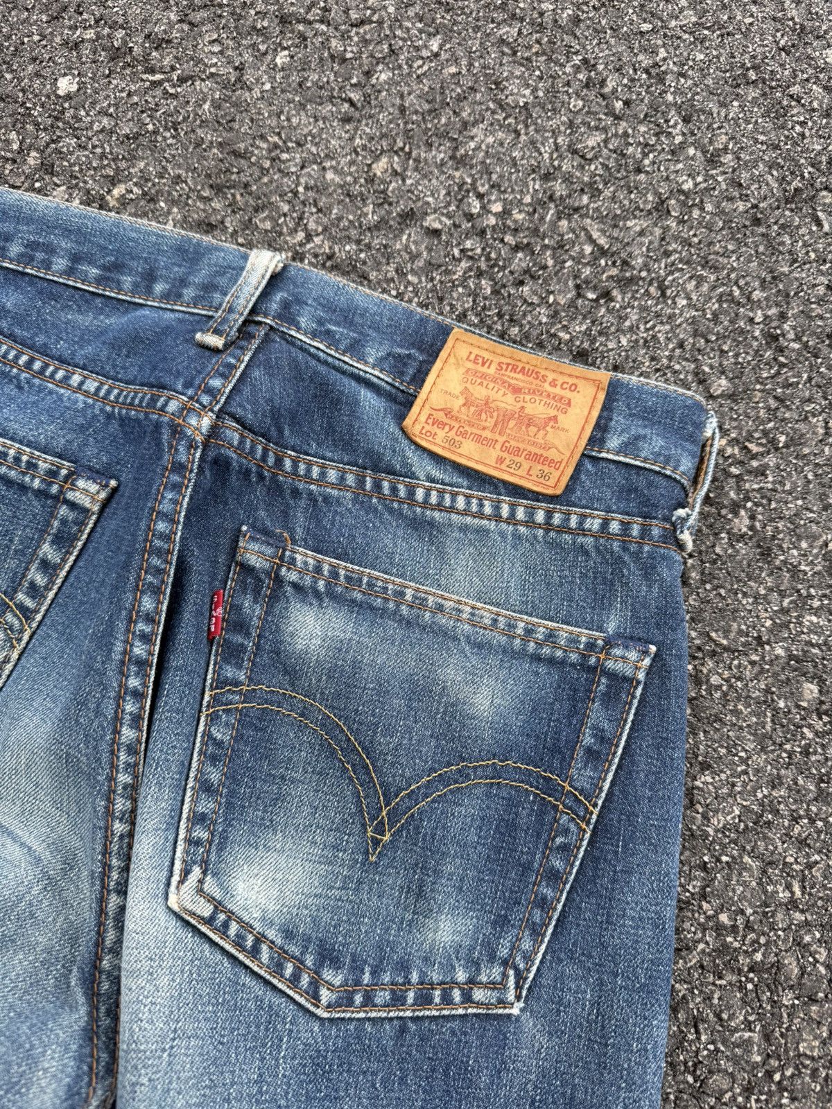 Levi's Vintage Levi’s Selvedge Denim Size US 30 / EU 46 - 6 Thumbnail