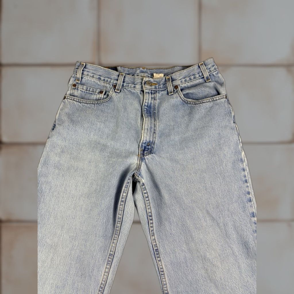 Levi's VINTAGE Levi’s 550 Jeans Men 36x30 Blue Denim Relaxed Straight 90s Mens Size US 36 / EU 52 - 1 Thumbnail