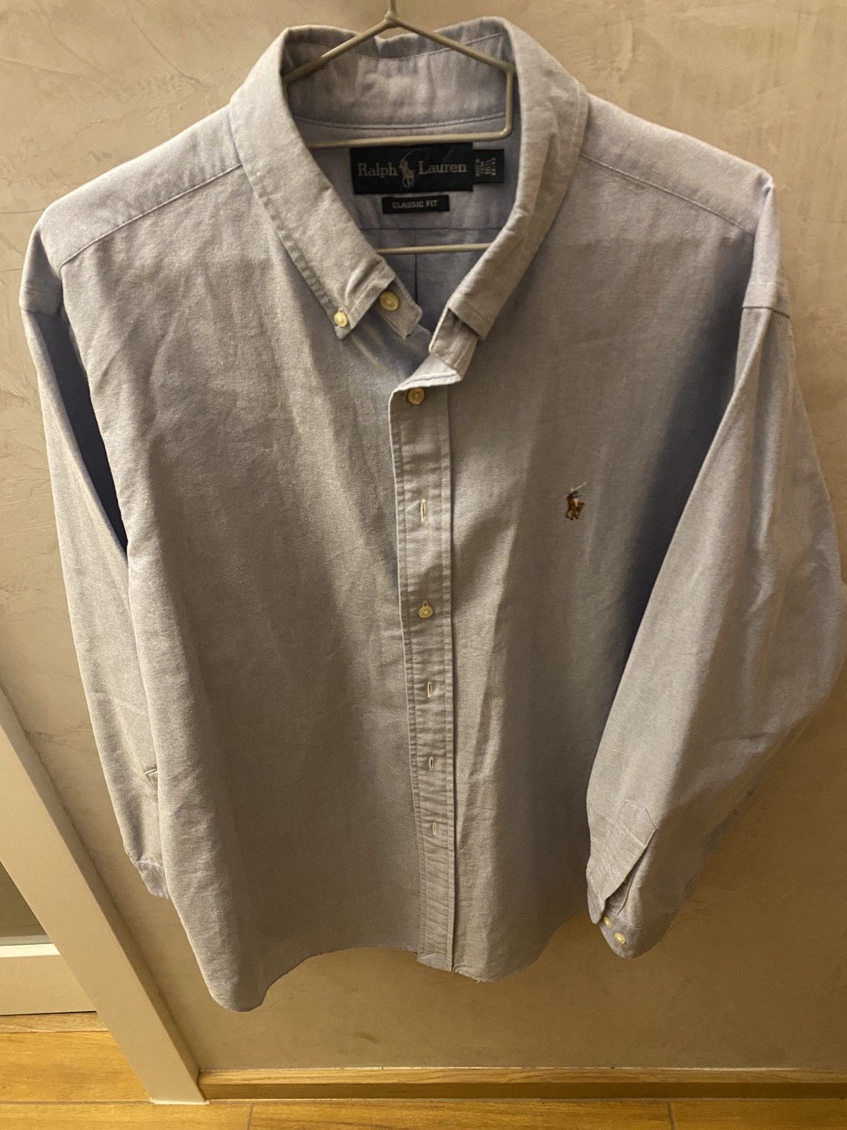 Polo Ralph Lauren Ralph lauren mini pony oxford blue shirt button up Size US XL / EU 56 / 4 - 1 Thumbnail