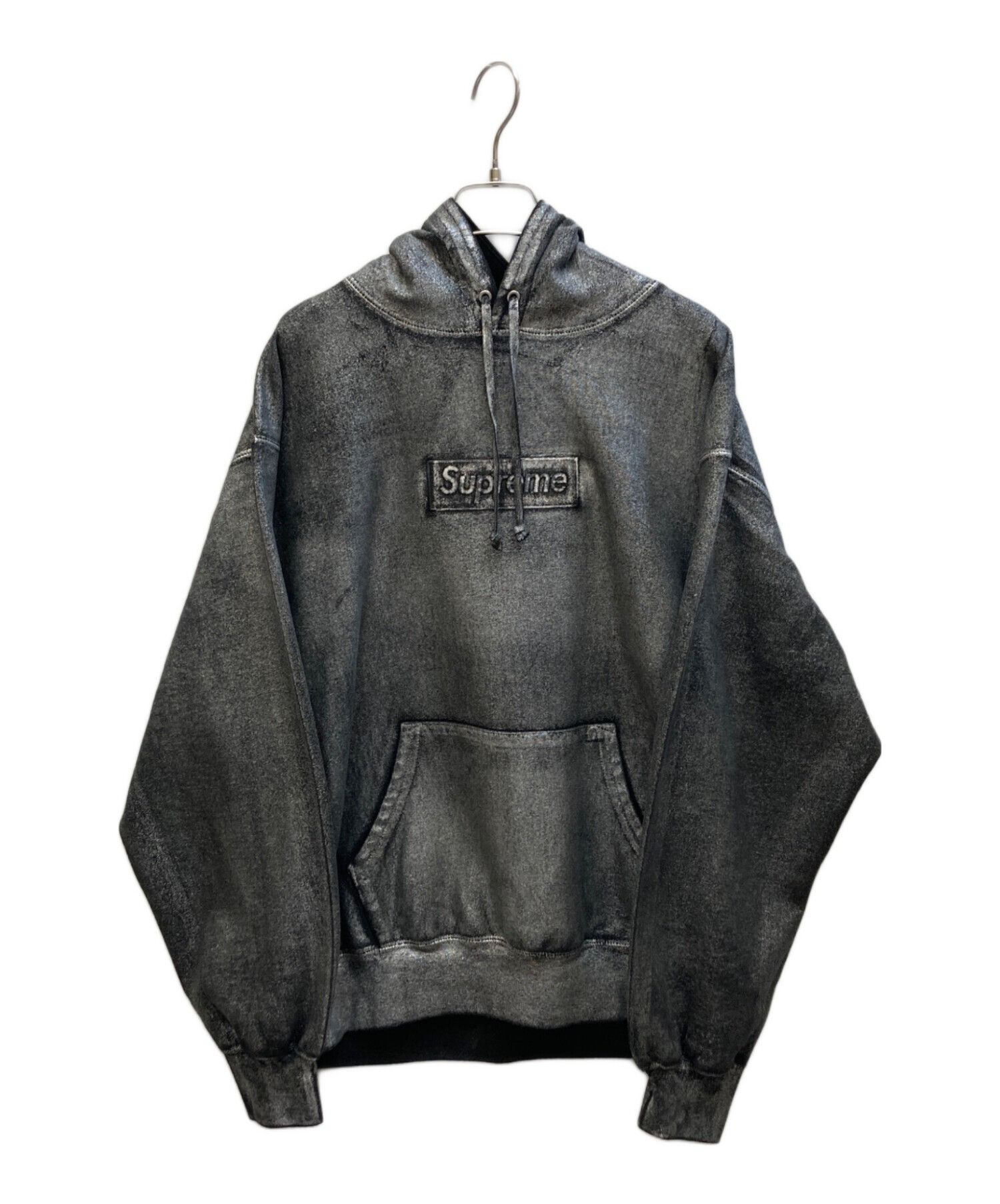 Maison Margiela SUPREME × MM6 Maison Margiela Foil Box Logo Hooded