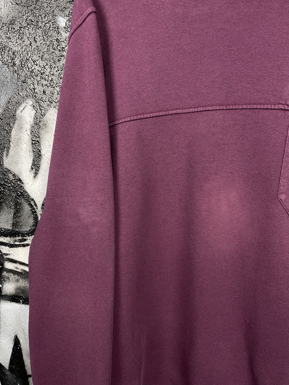 Stone Island Stone Island Purple Crewneck Pocket Sweatshirt Mens Size 3XL Size US XXL / EU 58 / 5 - 19 Thumbnail