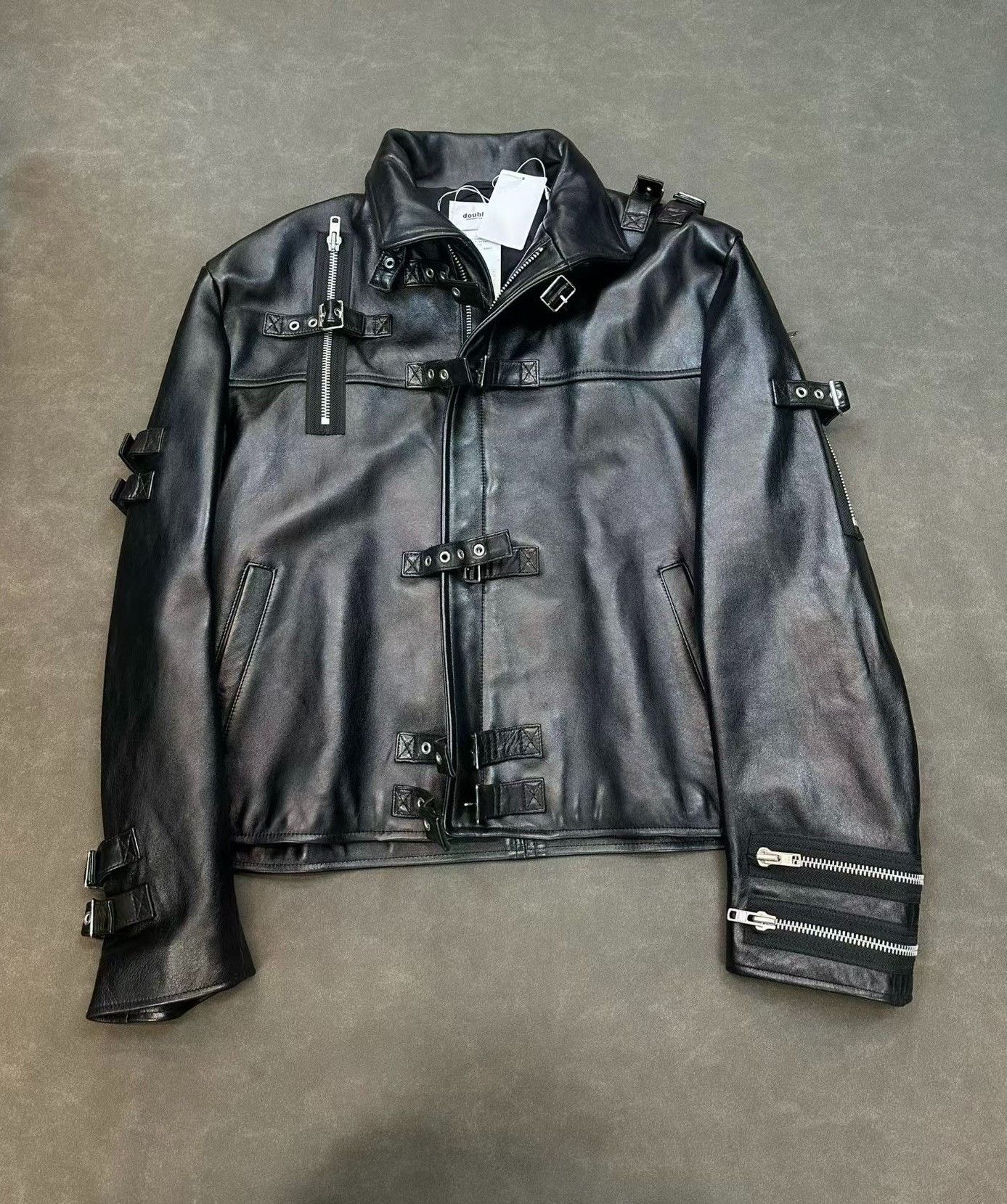 Doublet doublet 25AW Buckle Overload Leather Jacket Size US M / EU 48-50 / 2 - 1 Thumbnail