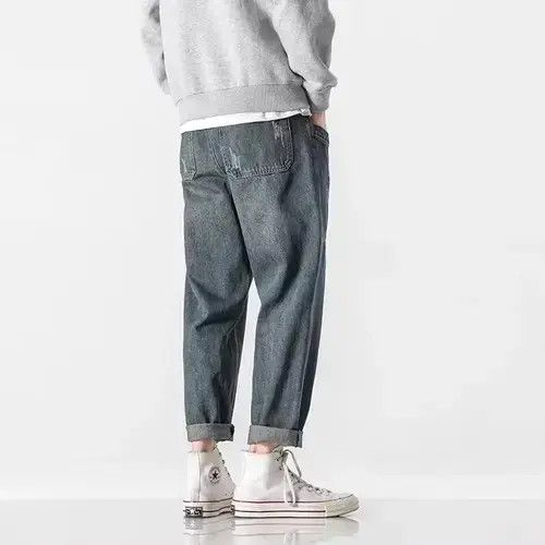 Japanese Brand × Jean 21SS Indigo Union Japan Blue Washed Denim Worker Pants Size US 32 / EU 48 - 3 Thumbnail