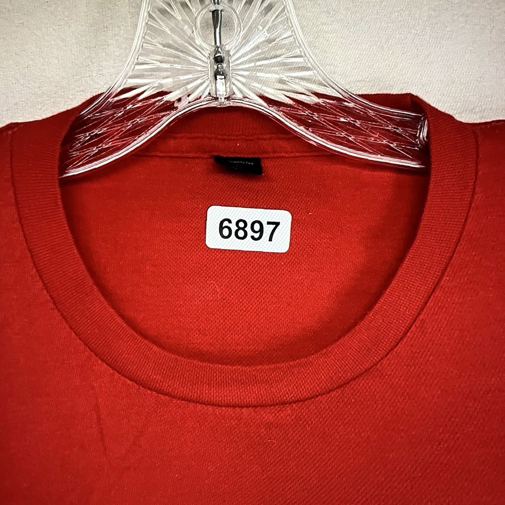 Hereu VINTAGE Cajun Humor T-Shirt Men 2XL Red Cotton Short Sleeve Crew Neck Beer Crawfish Fun Size US XXL / EU 58 / 5 - 5 Thumbnail