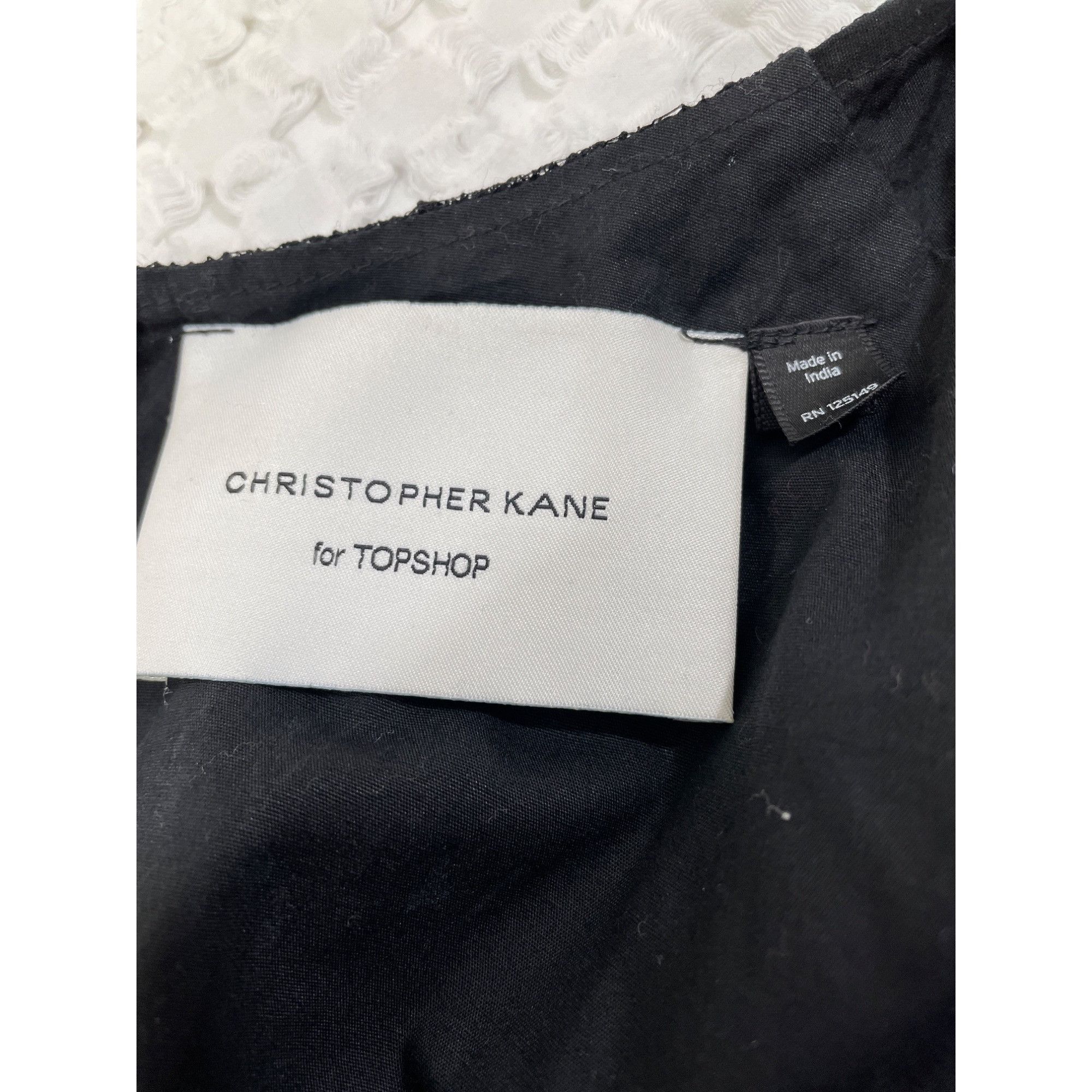 Other Christopher Kane Women's Black metal studded gothic Lace Min Size S / US 4 / IT 40 - 4 Thumbnail