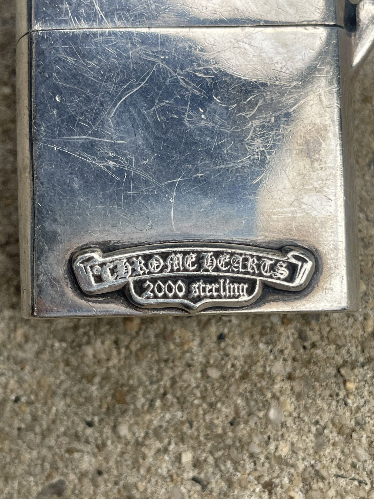 Chrome Hearts Chrome Hearts Cross Zippo Lighter Size ONE SIZE - 5 Thumbnail