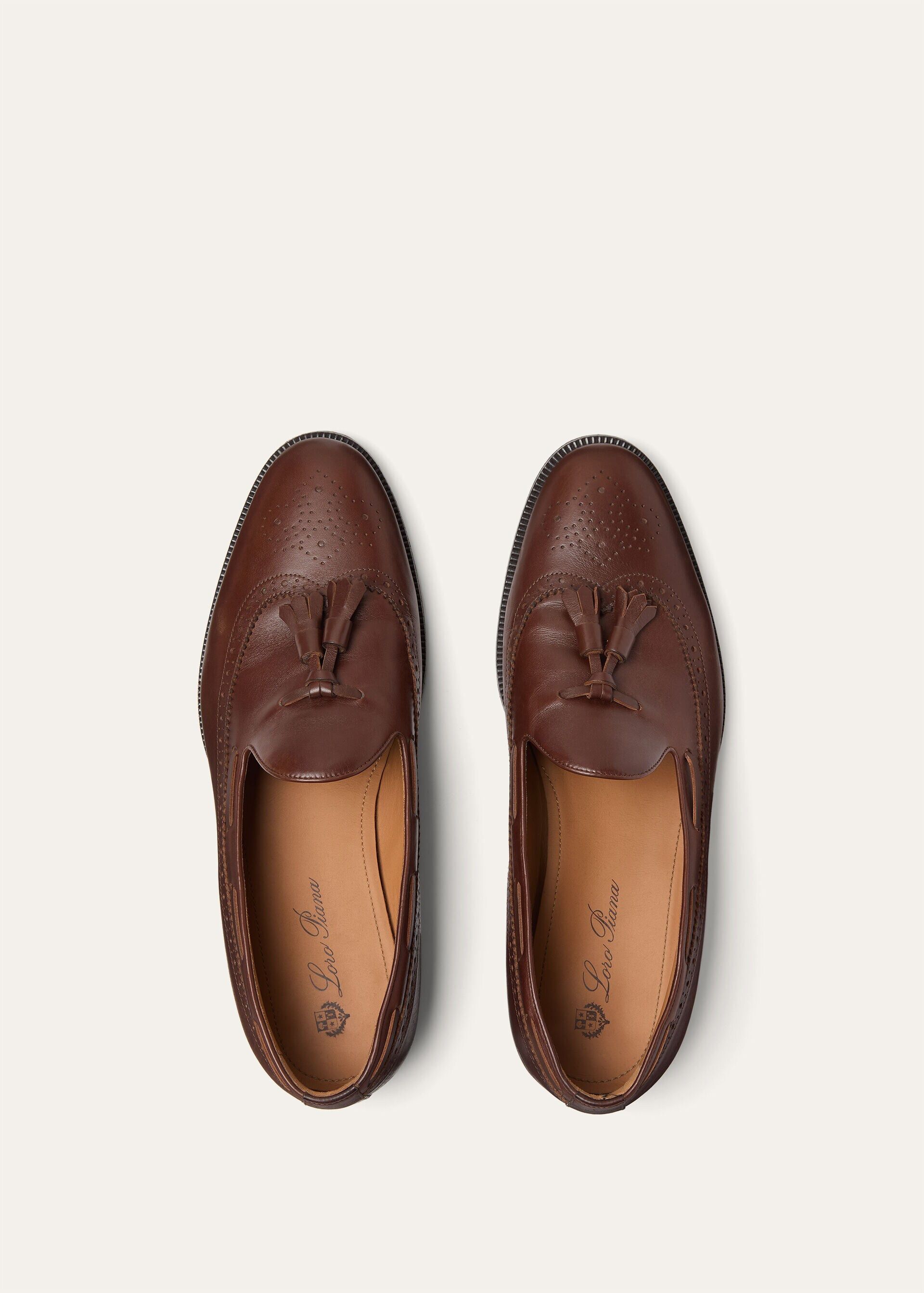 Loro Piana os11x0226 FAQ5603 Serge Walk Loafers in Brown Size US 7 / EU 40 - 5 Thumbnail