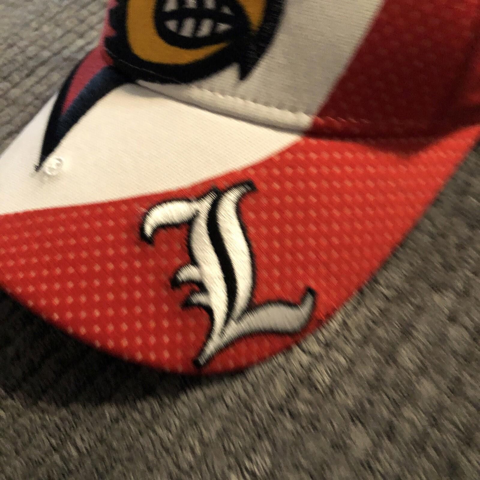Adidas Adidas Louisville Cardinals Structured Flex Hat S/M Size ONE SIZE - 3 Thumbnail