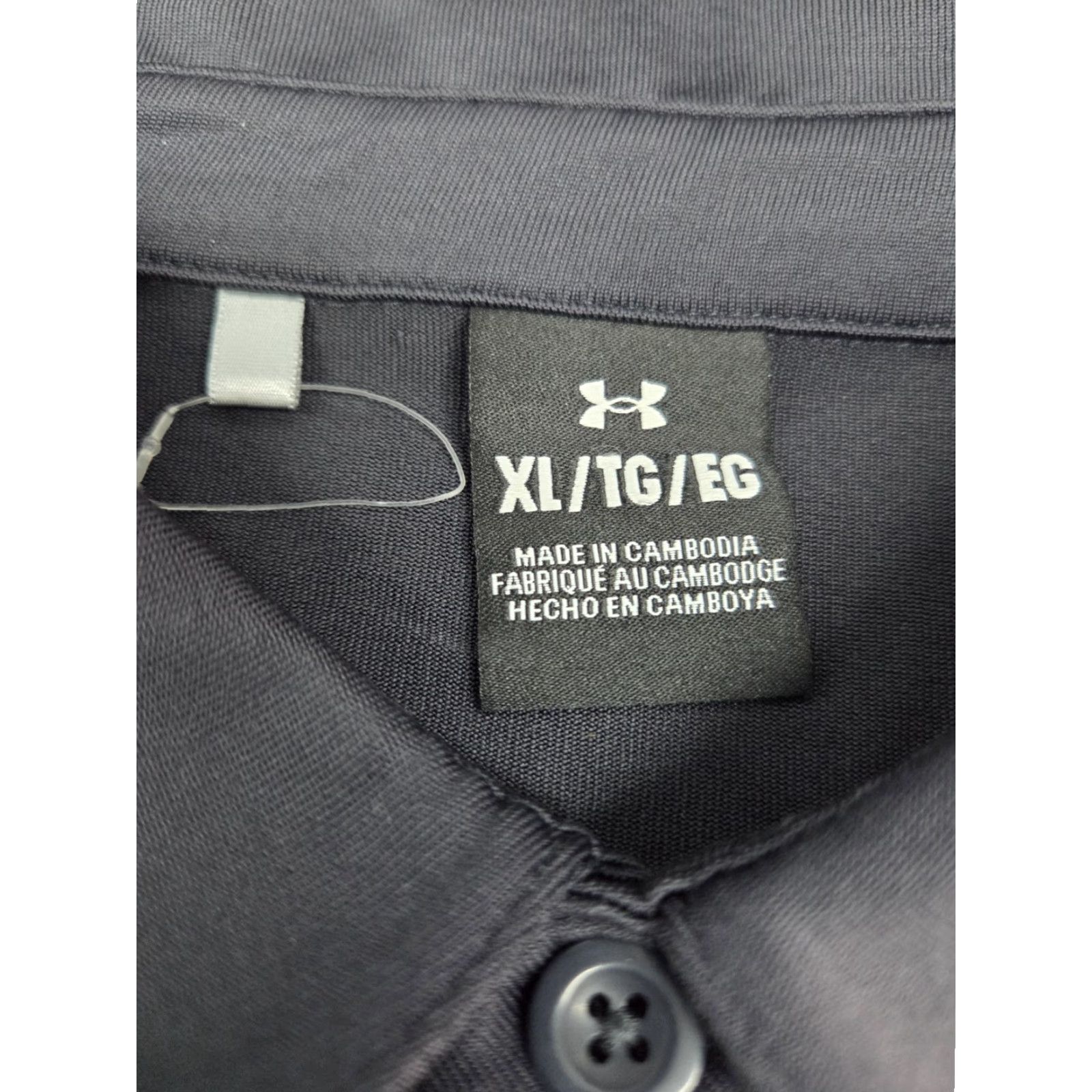 Under Armour Under Armour Polo Shirt Mens Short Sleeve Gray XL Tactical Logo Exclude N/A Size US XL / EU 56 / 4 - 4 Thumbnail